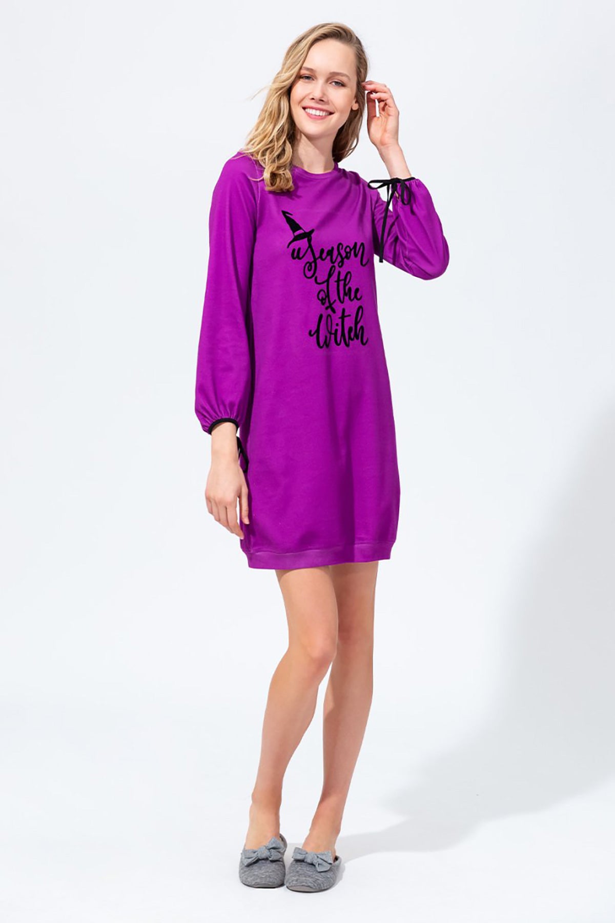 PURPLE NIGHTIE