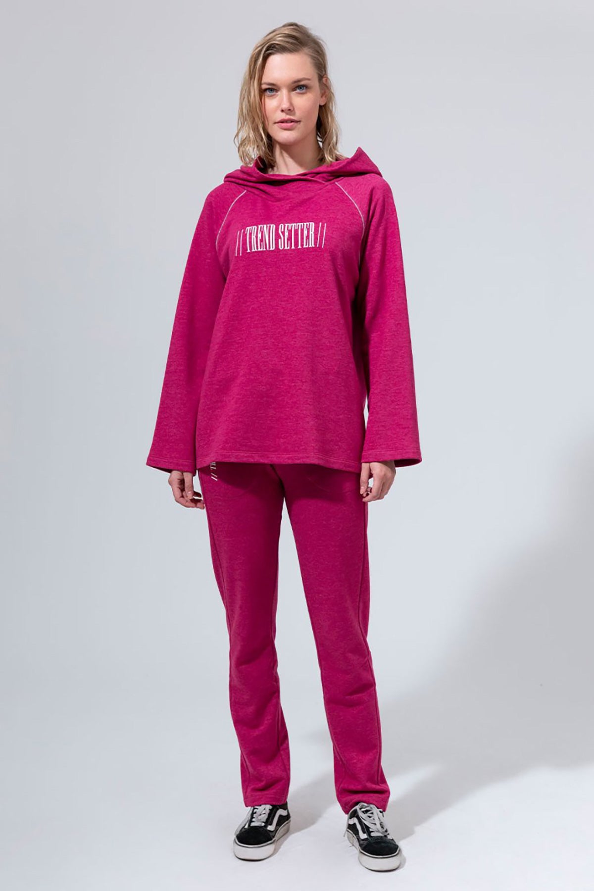 PINK MELANGE ONE PIECE BOTTOM