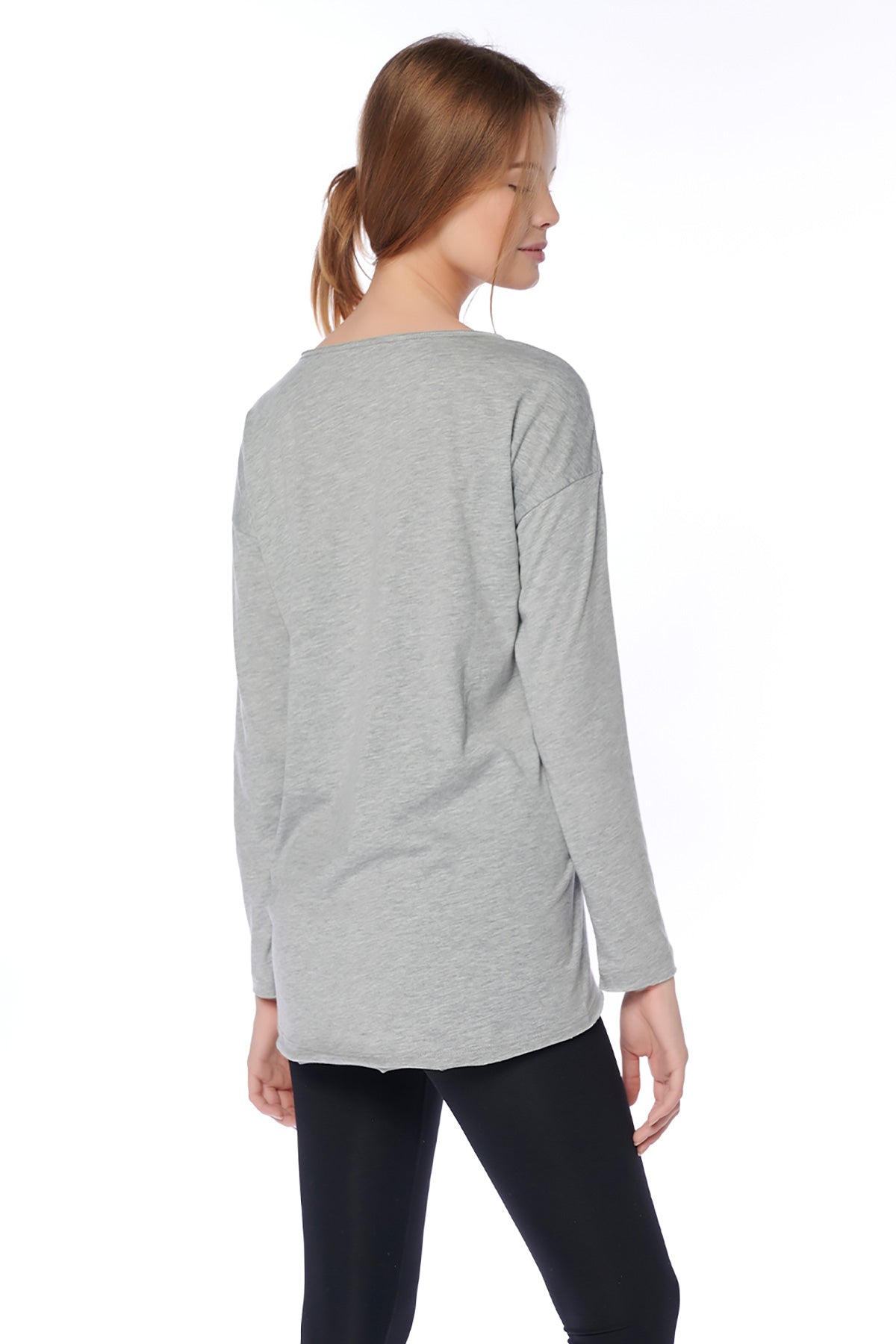 GREY MELANGE T-SHIRT