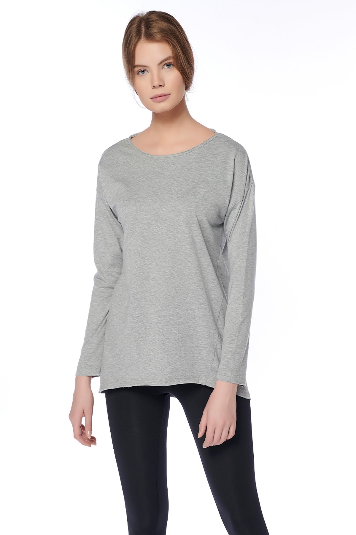GREY MELANGE T-SHIRT