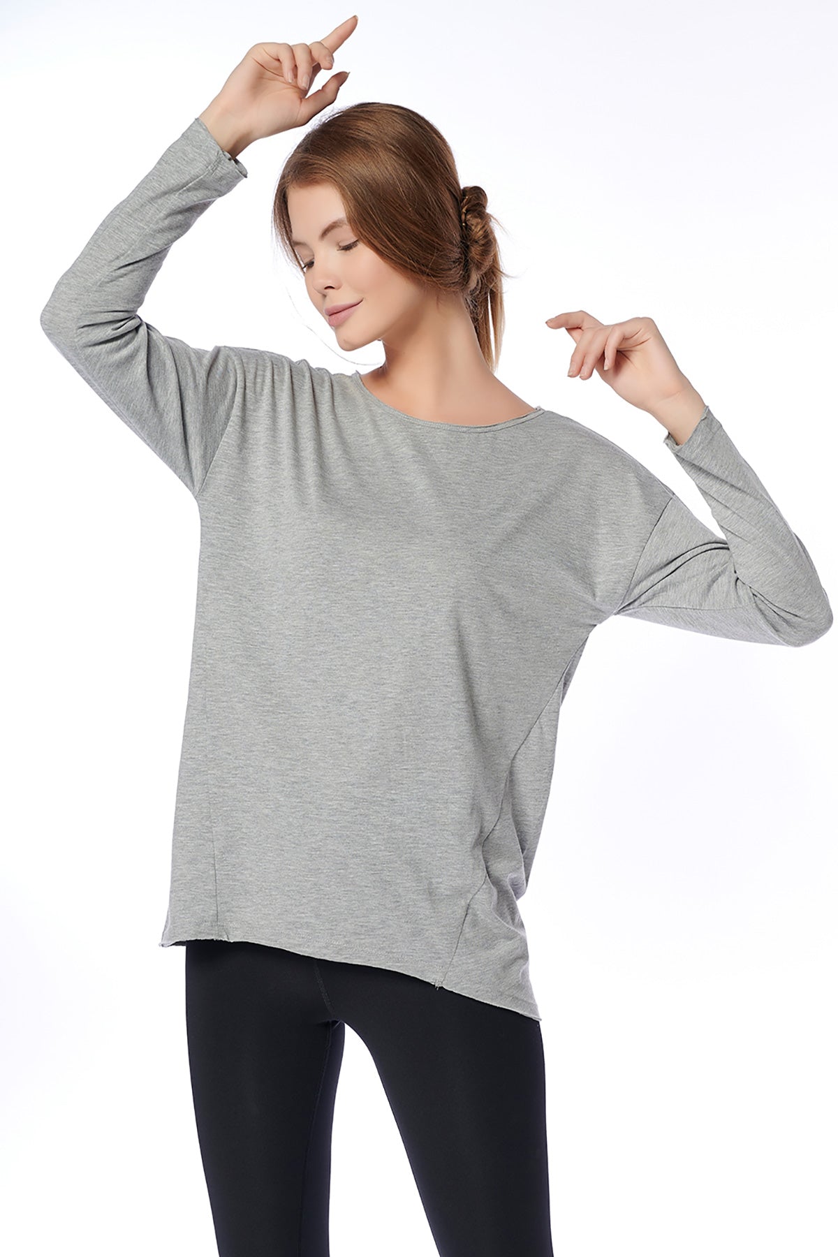 GREY MELANGE T-SHIRT