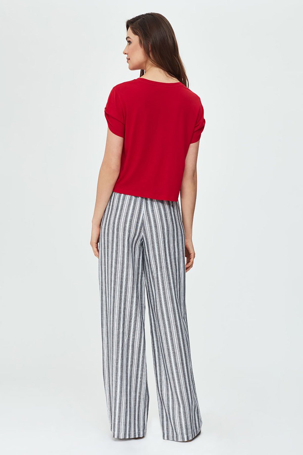 RED ONE PIECE TOP- ONE PIECE BOTTOM