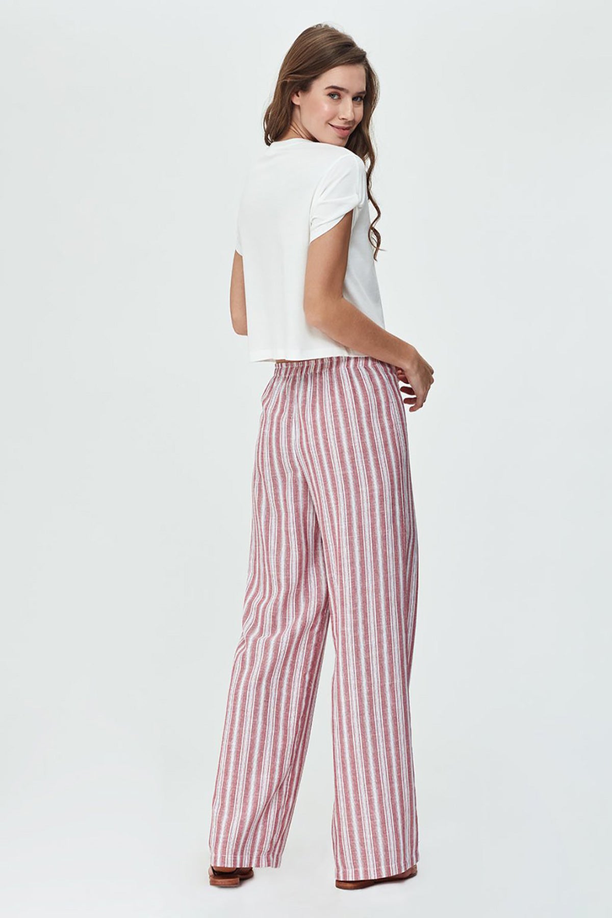 RED ONE PIECE TOP- ONE PIECE BOTTOM