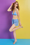BLUE PAREO