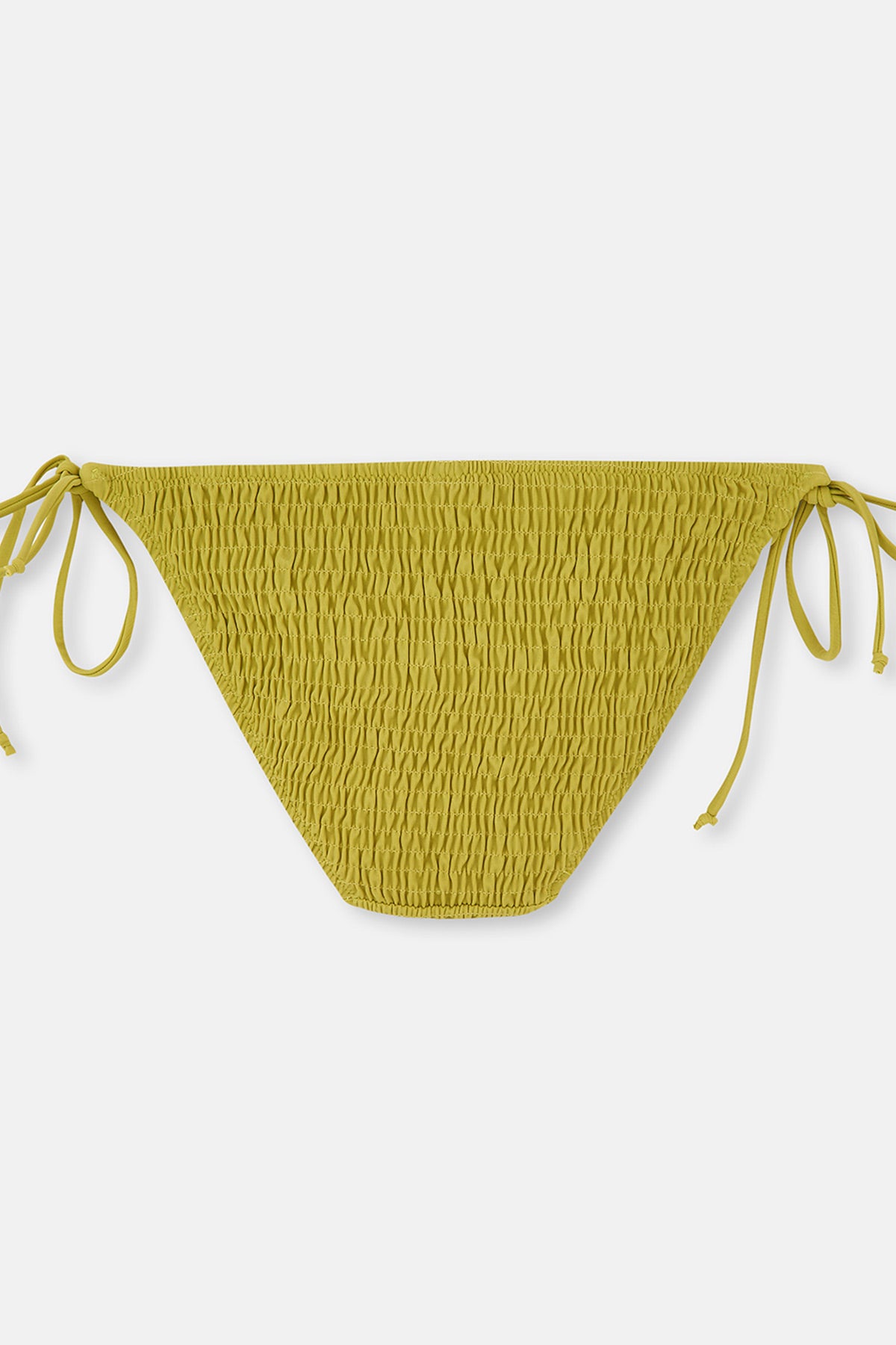 Yağ Yeşili Gipeli Spagetti Bikini Altı