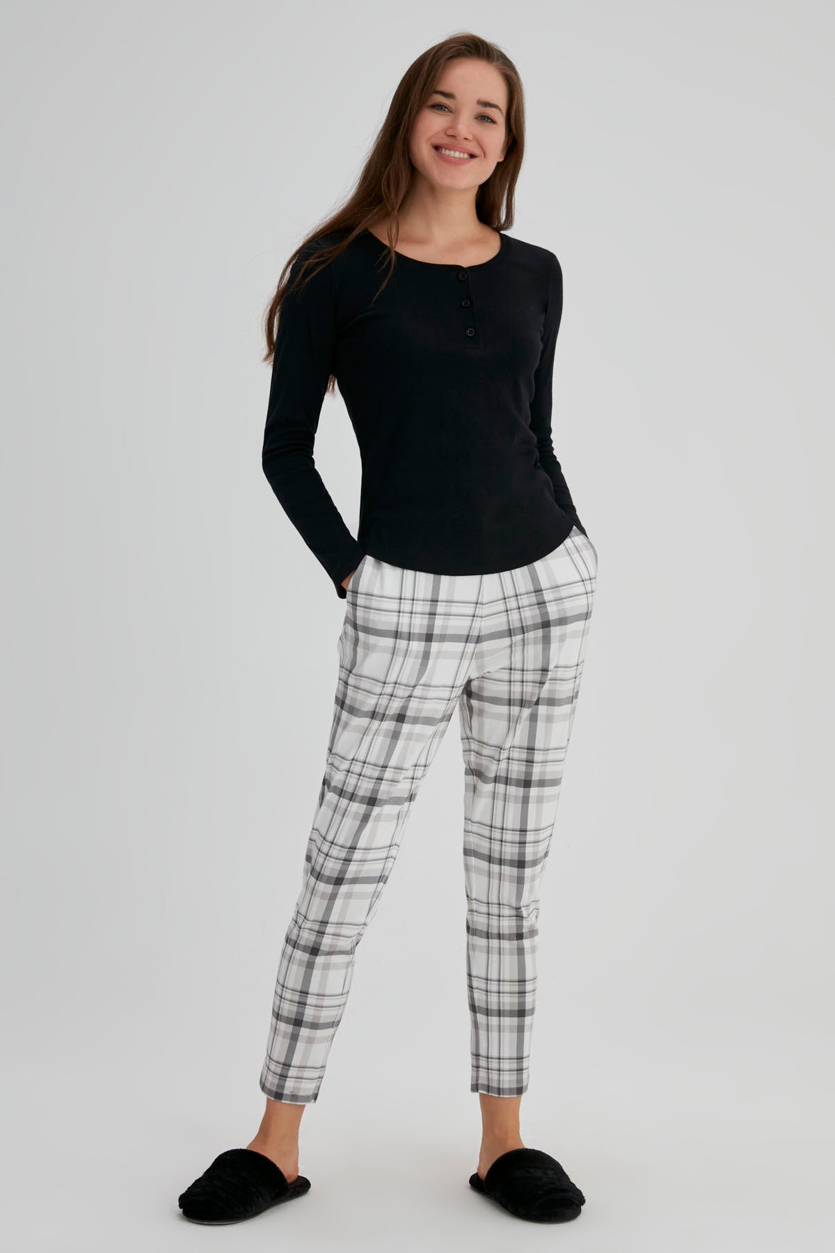 OFF WHITE ONE PIECE TOP- ONE PIECE BOTTOM