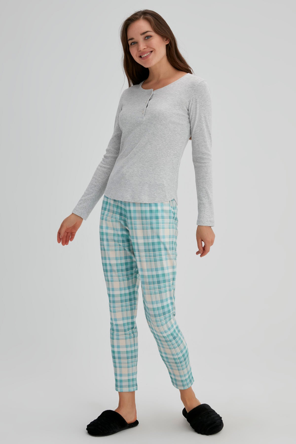 MINT GREEN ONE PIECE TOP- ONE PIECE BOTTOM