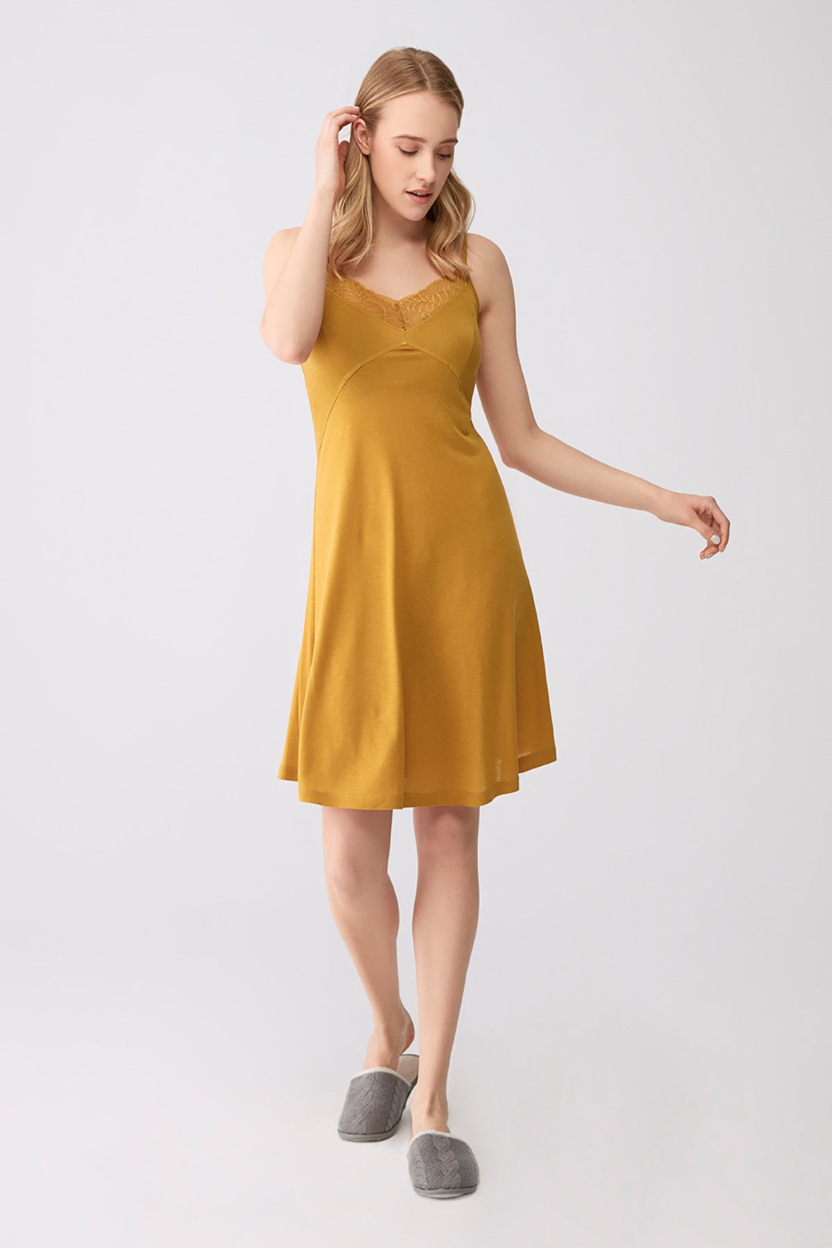 MUSTARD NIGHTIE