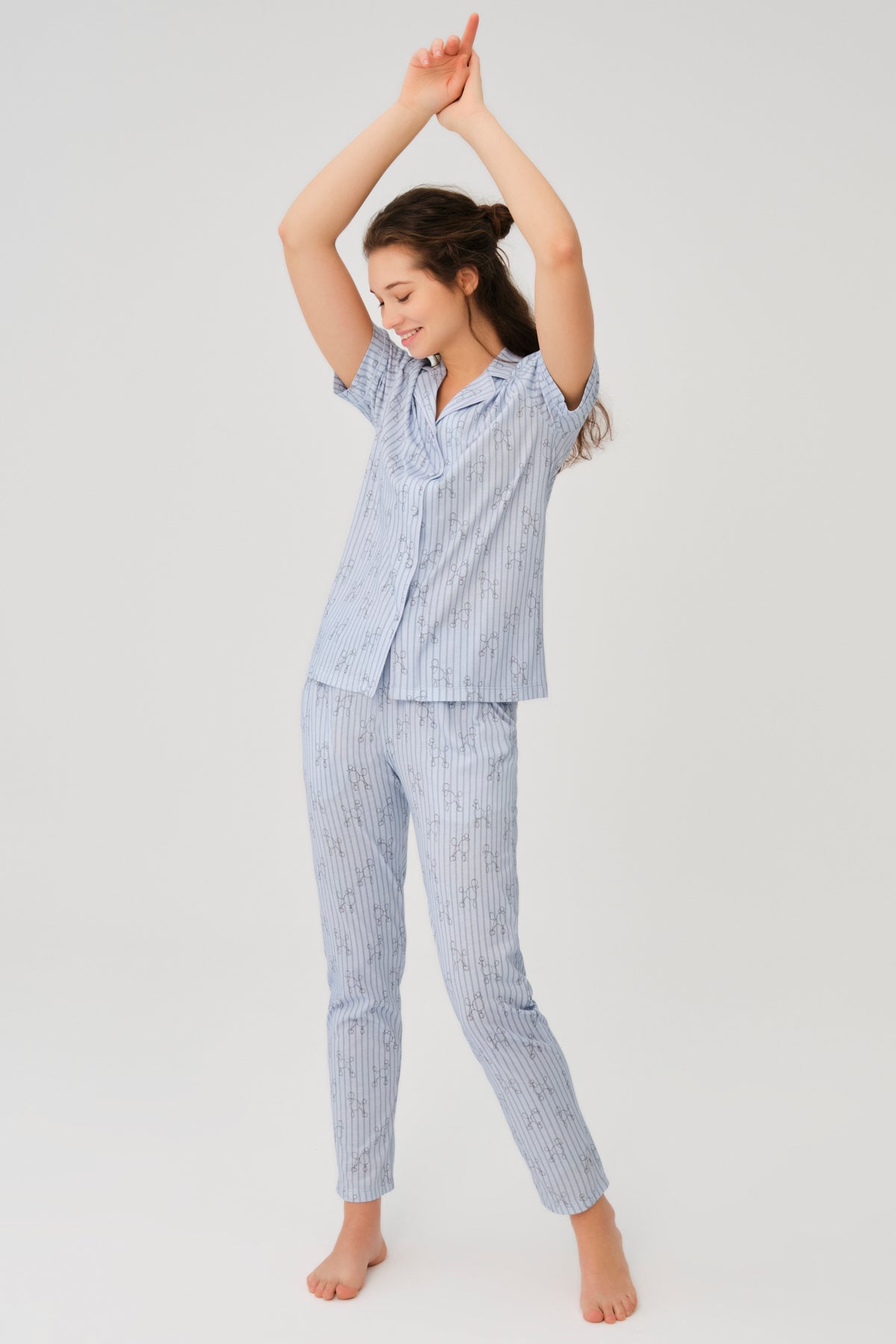 BLUE PYJAMA SET