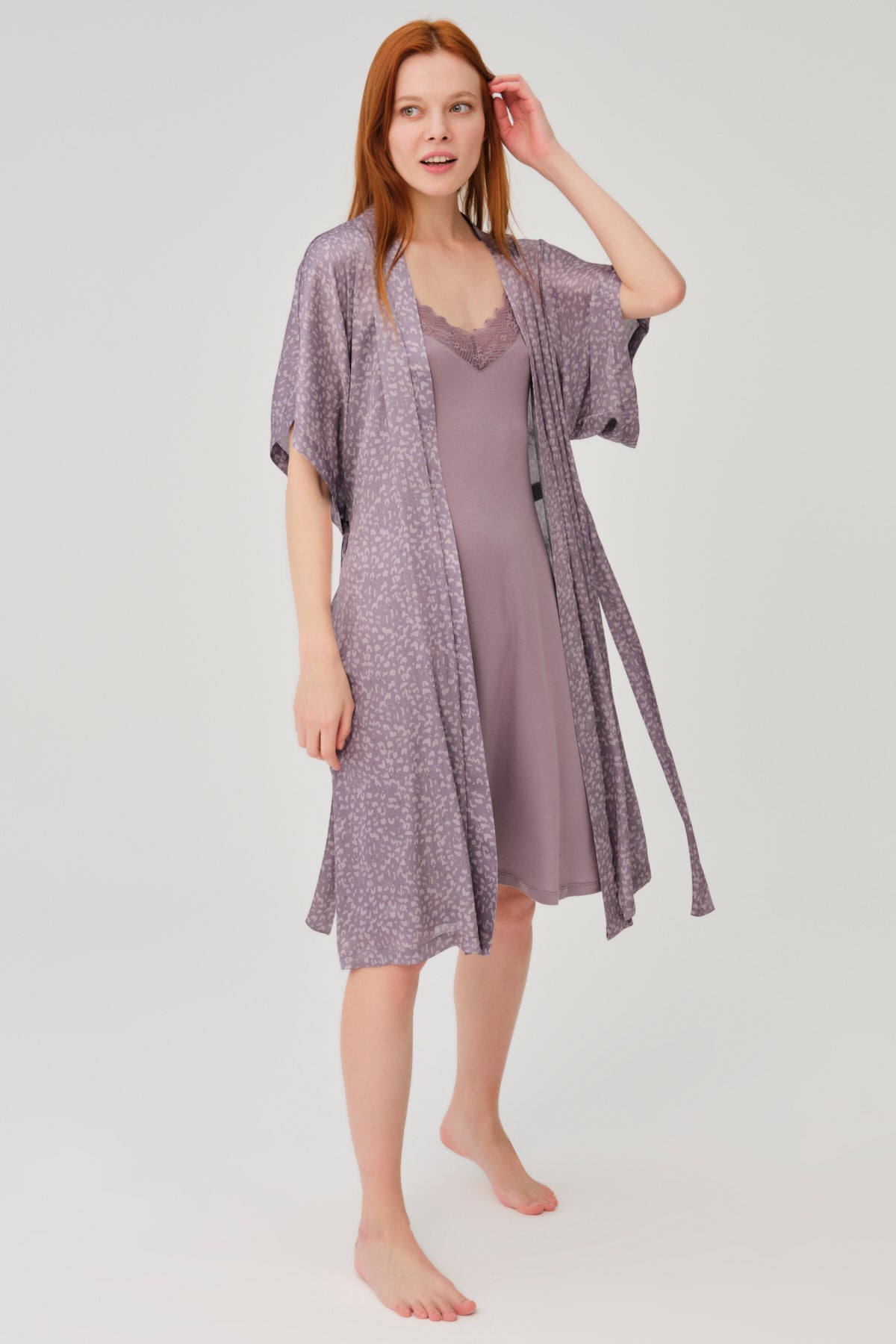 LIGHT PURPLE ROBE