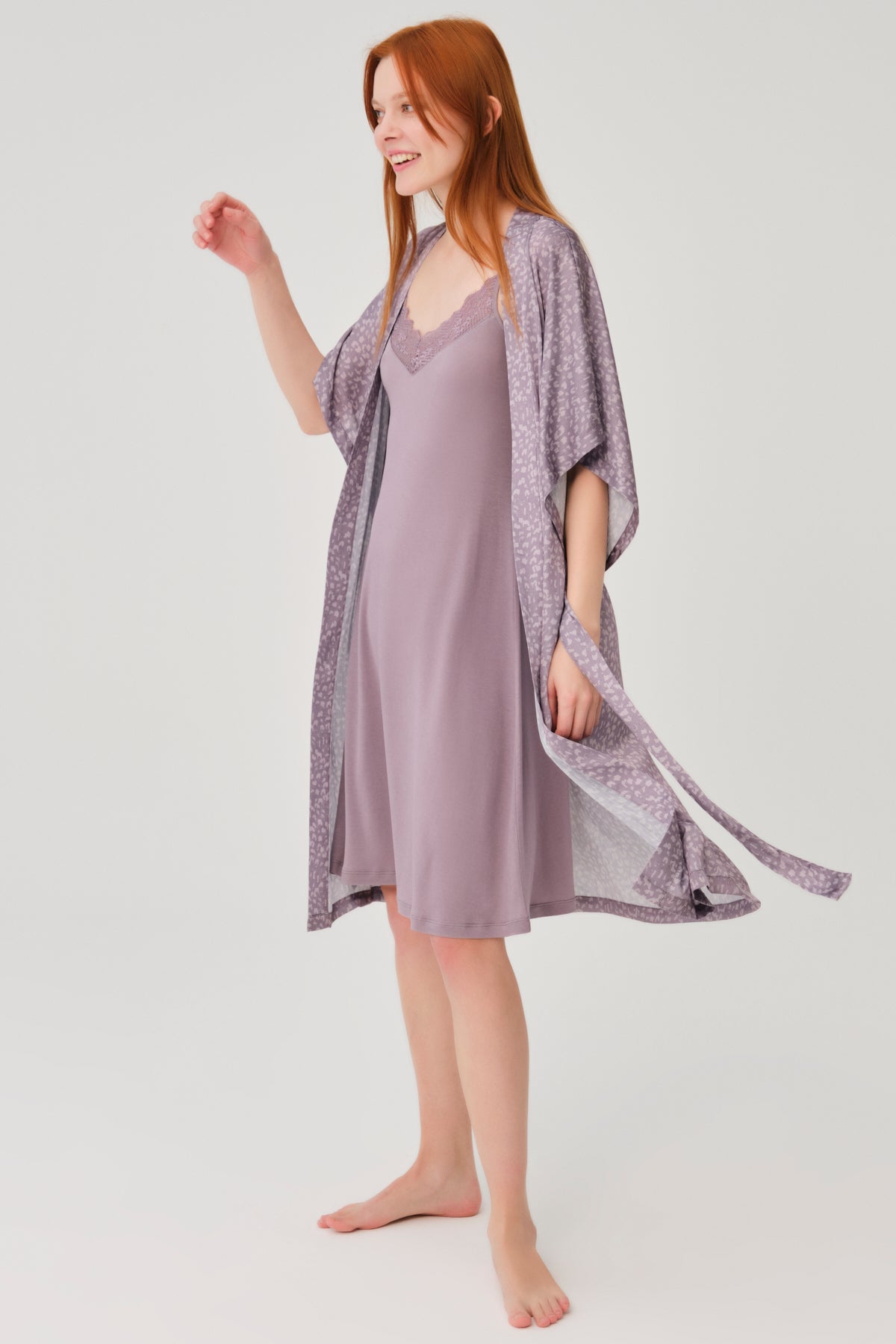 LIGHT PURPLE ROBE