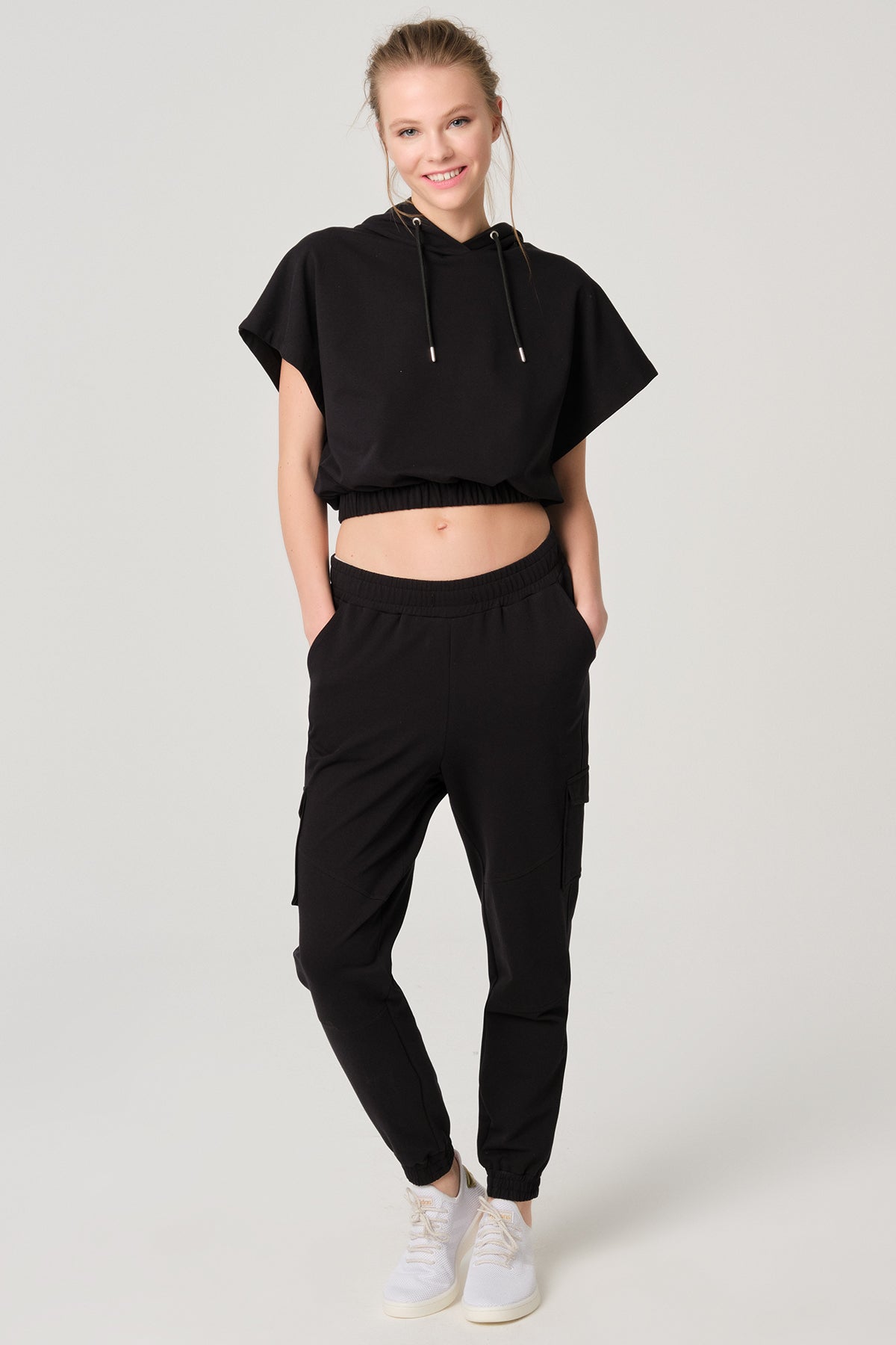 BLACK ONE PIECE TOP- ONE PIECE BOTTOM