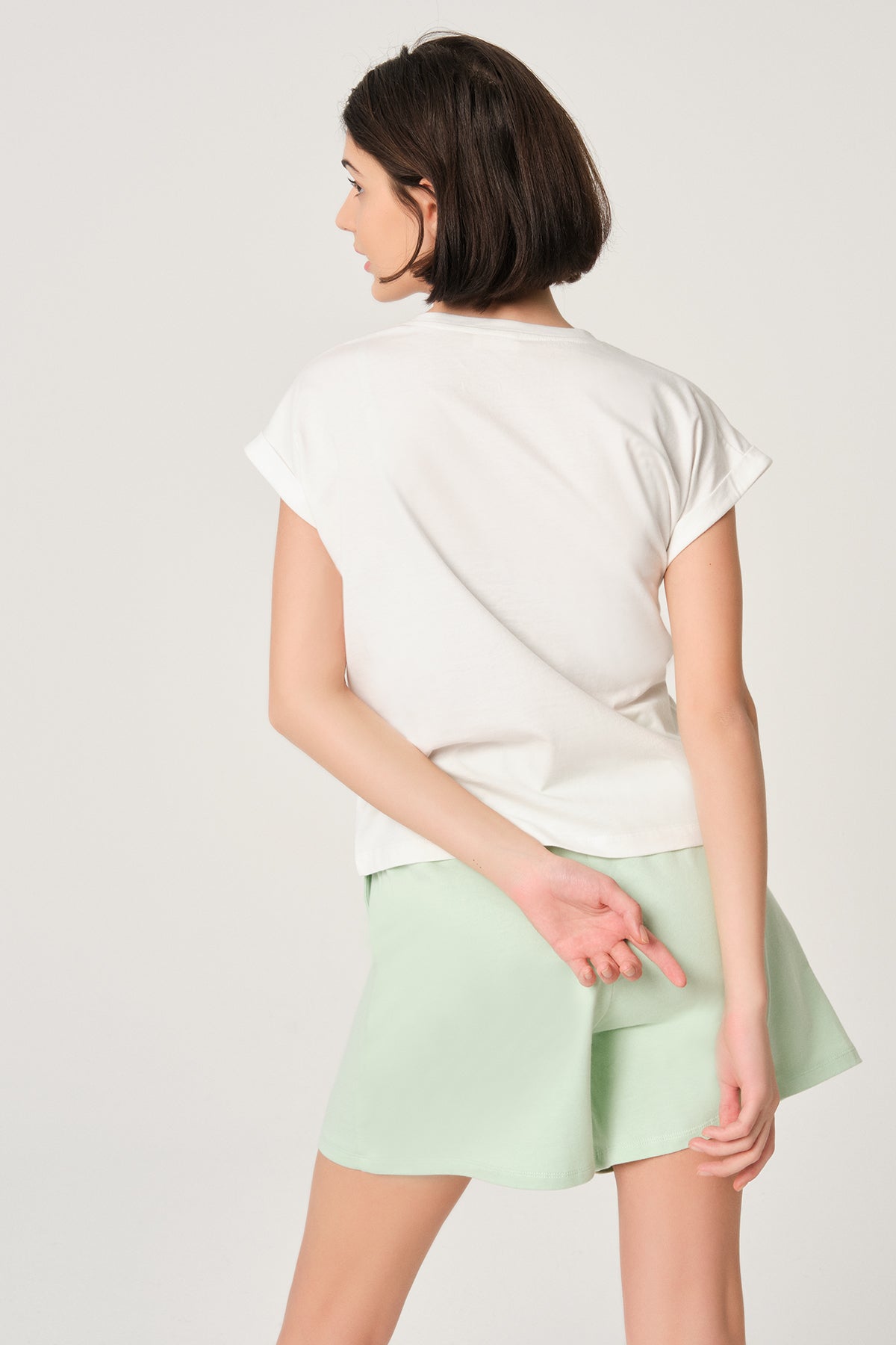 ECRU ONE PIECE TOP- ONE PIECE BOTTOM