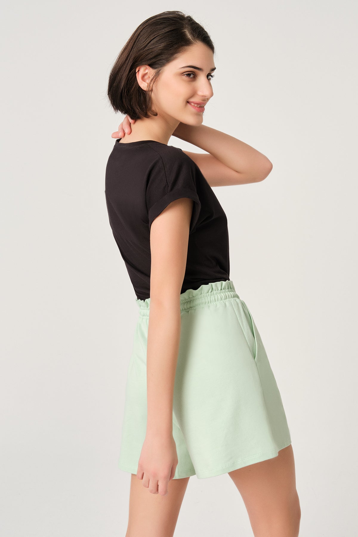 BLACK ONE PIECE TOP- ONE PIECE BOTTOM