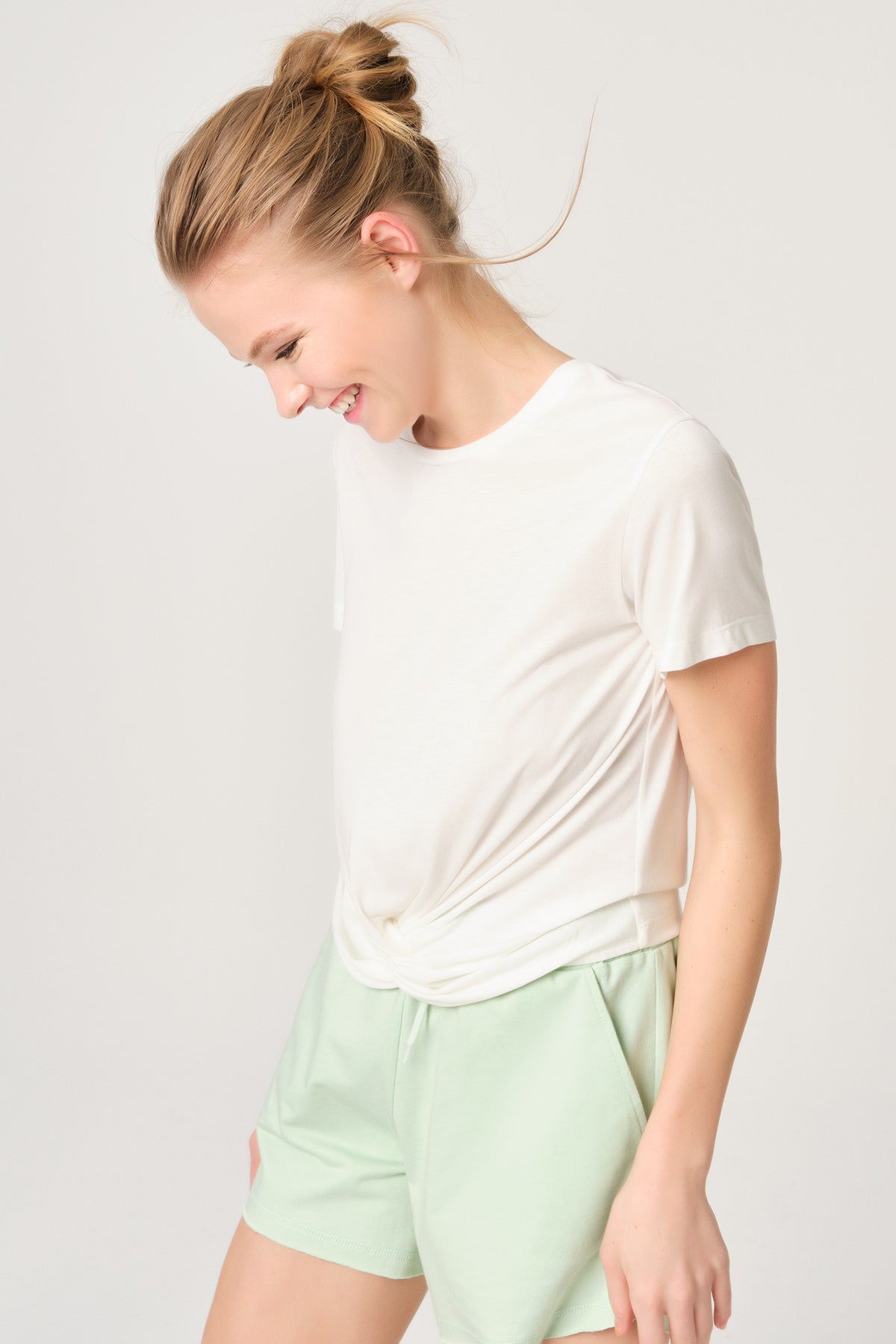 ECRU ONE PIECE TOP- ONE PIECE BOTTOM