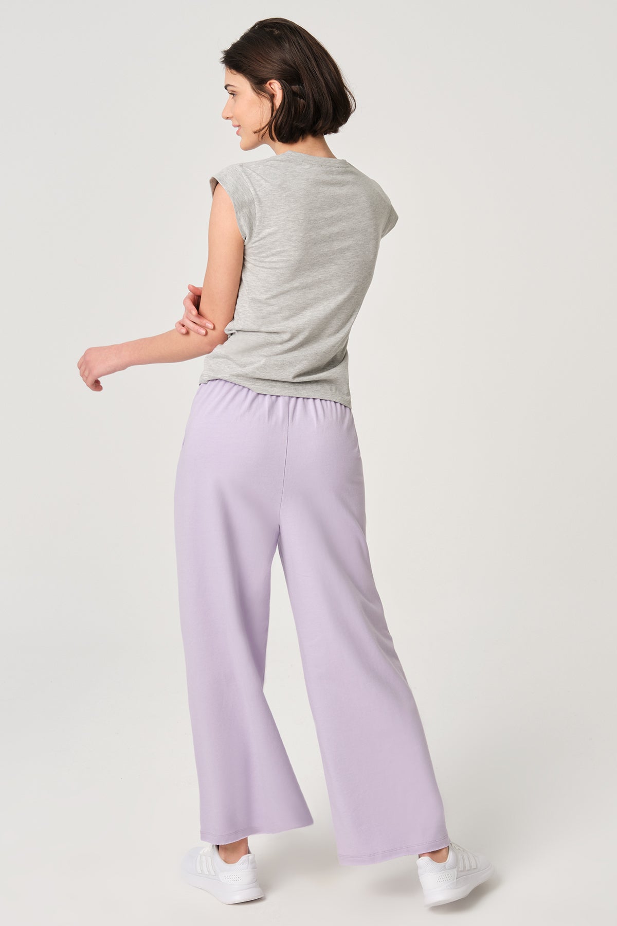 GREY MELANGE ONE PIECE TOP- ONE PIECE BOTTOM