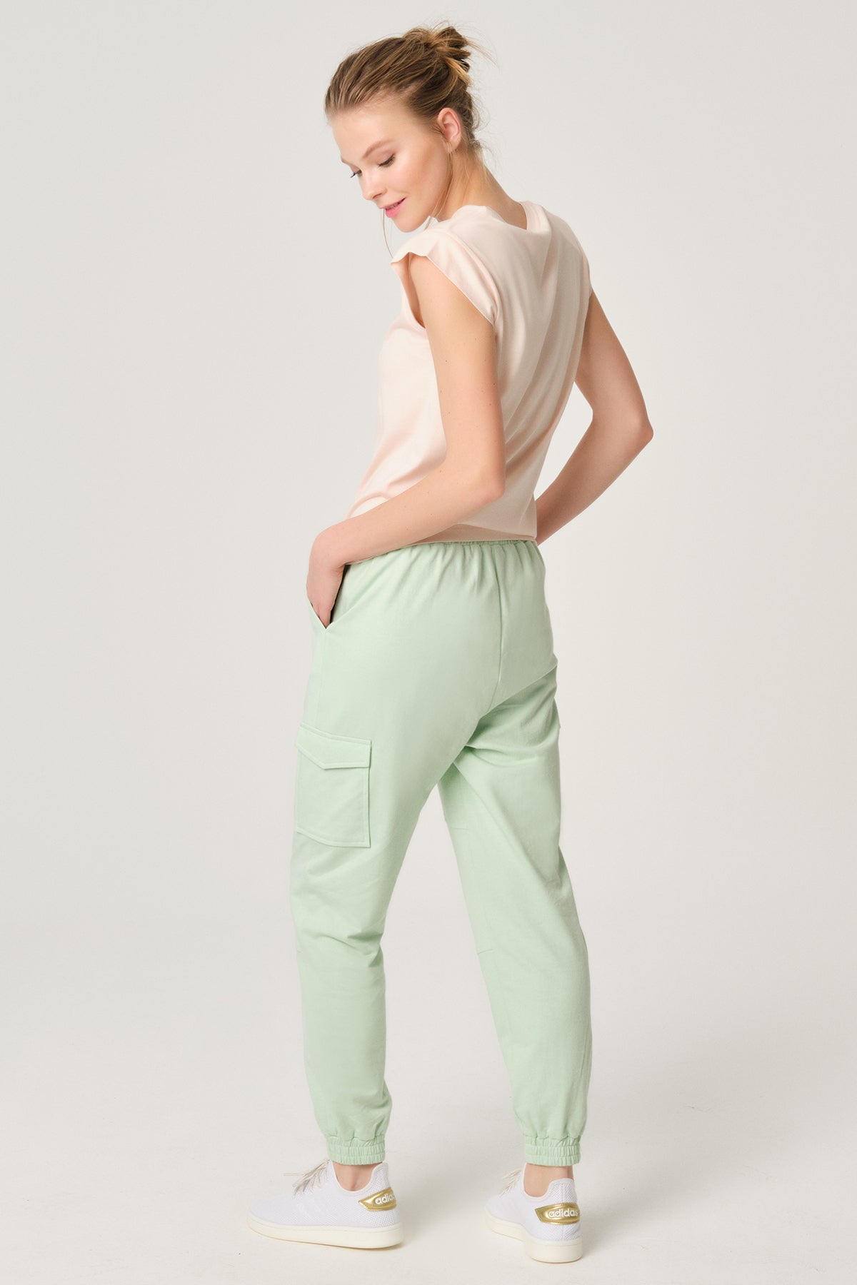 SALMON ONE PIECE TOP- ONE PIECE BOTTOM