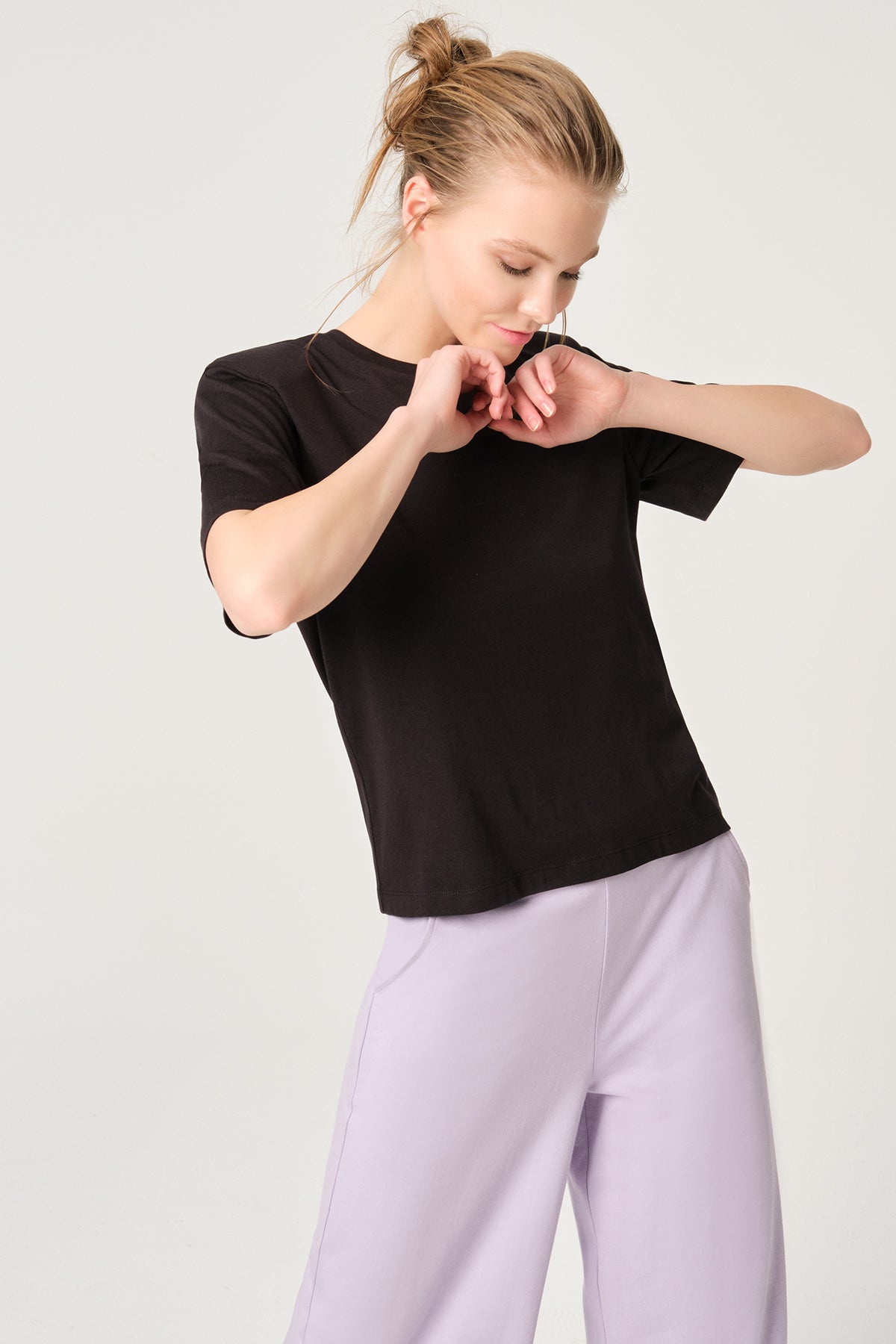 BLACK ONE PIECE TOP- ONE PIECE BOTTOM