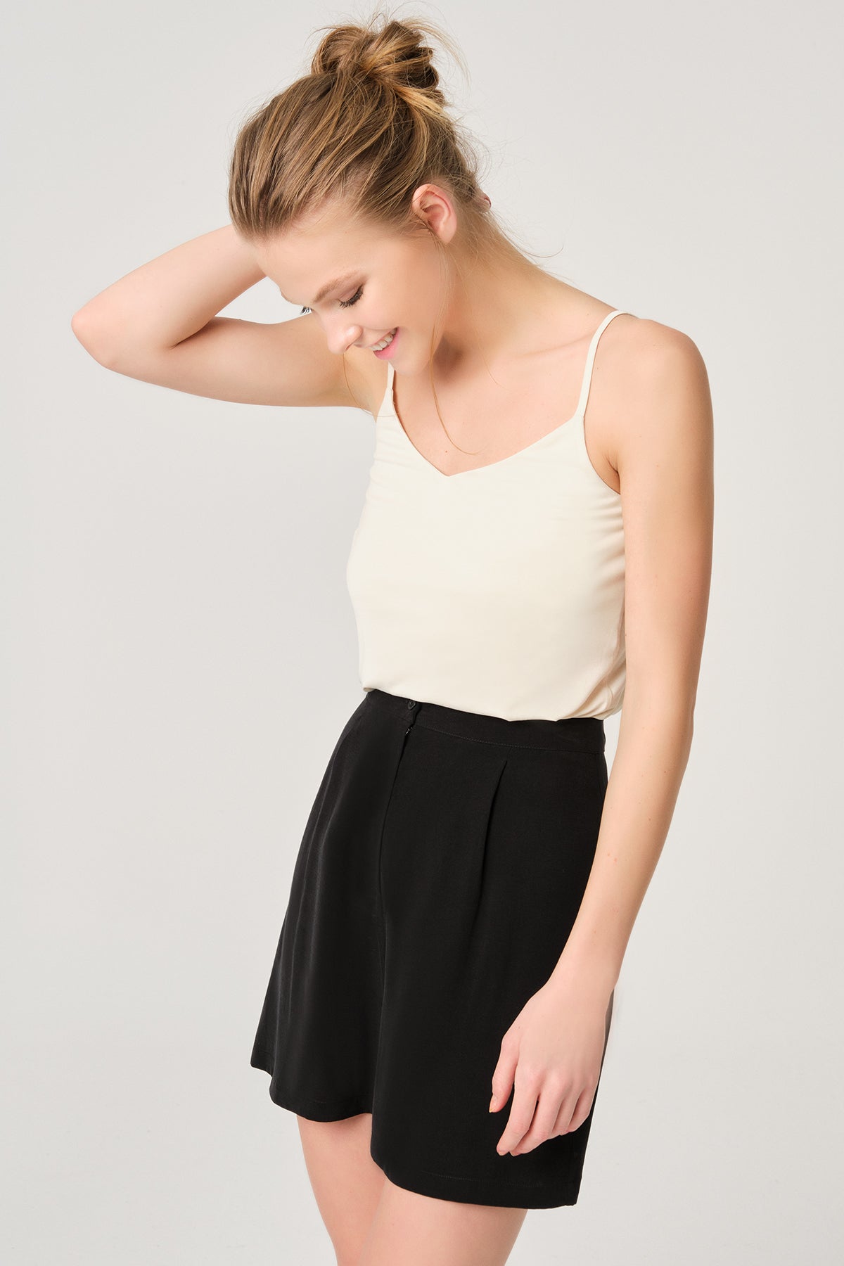 BLACK ONE PIECE TOP- ONE PIECE BOTTOM