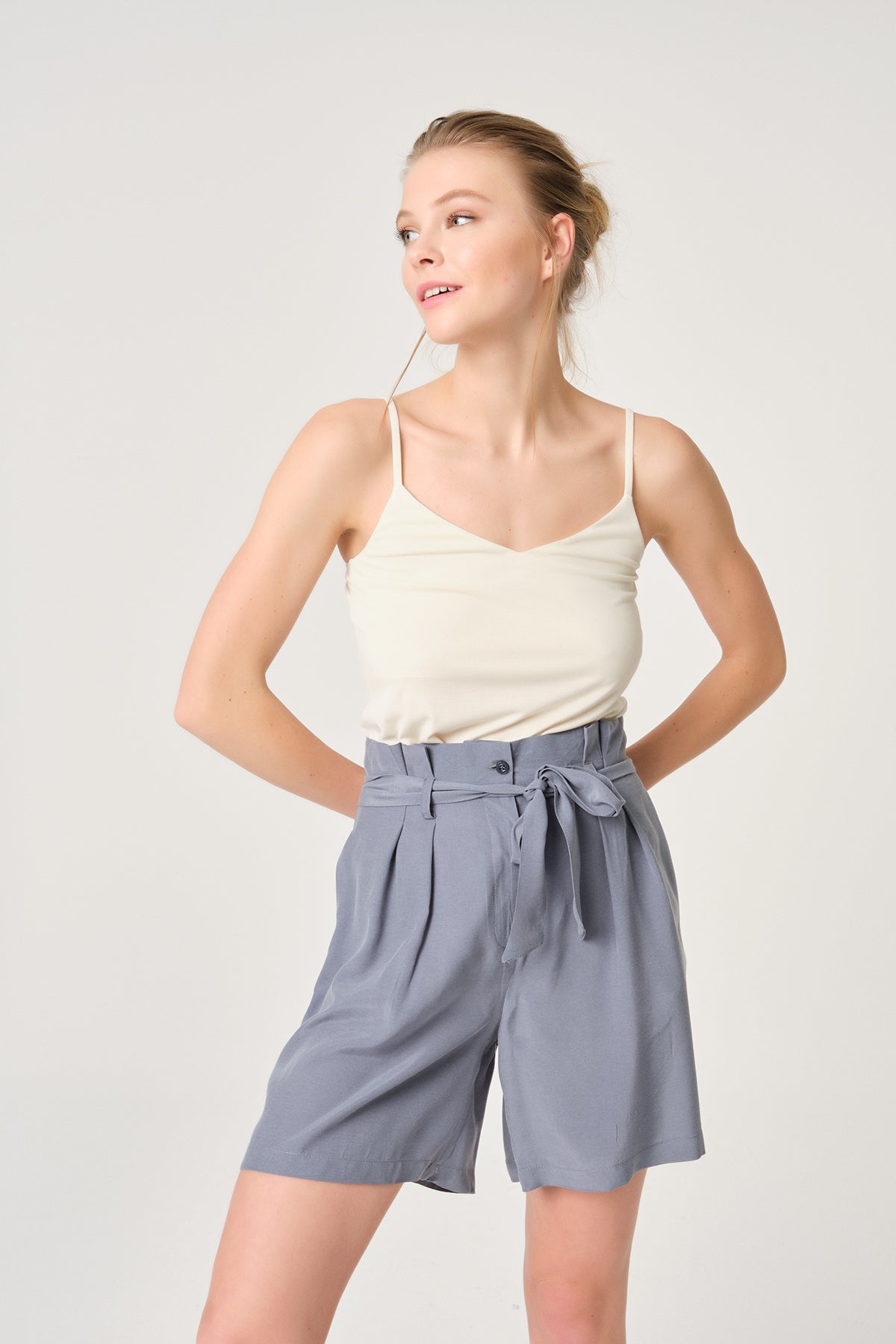 BLUE ONE PIECE TOP- ONE PIECE BOTTOM