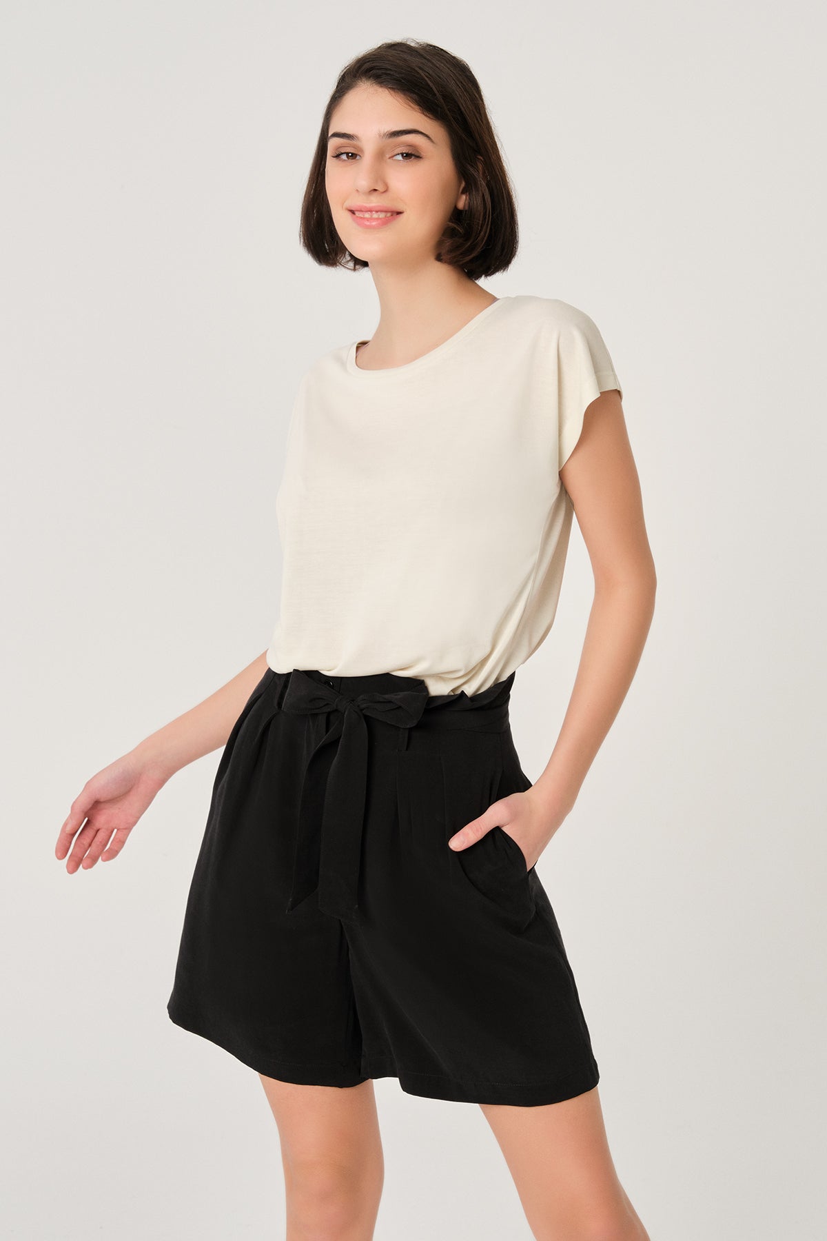 BLACK ONE PIECE TOP- ONE PIECE BOTTOM