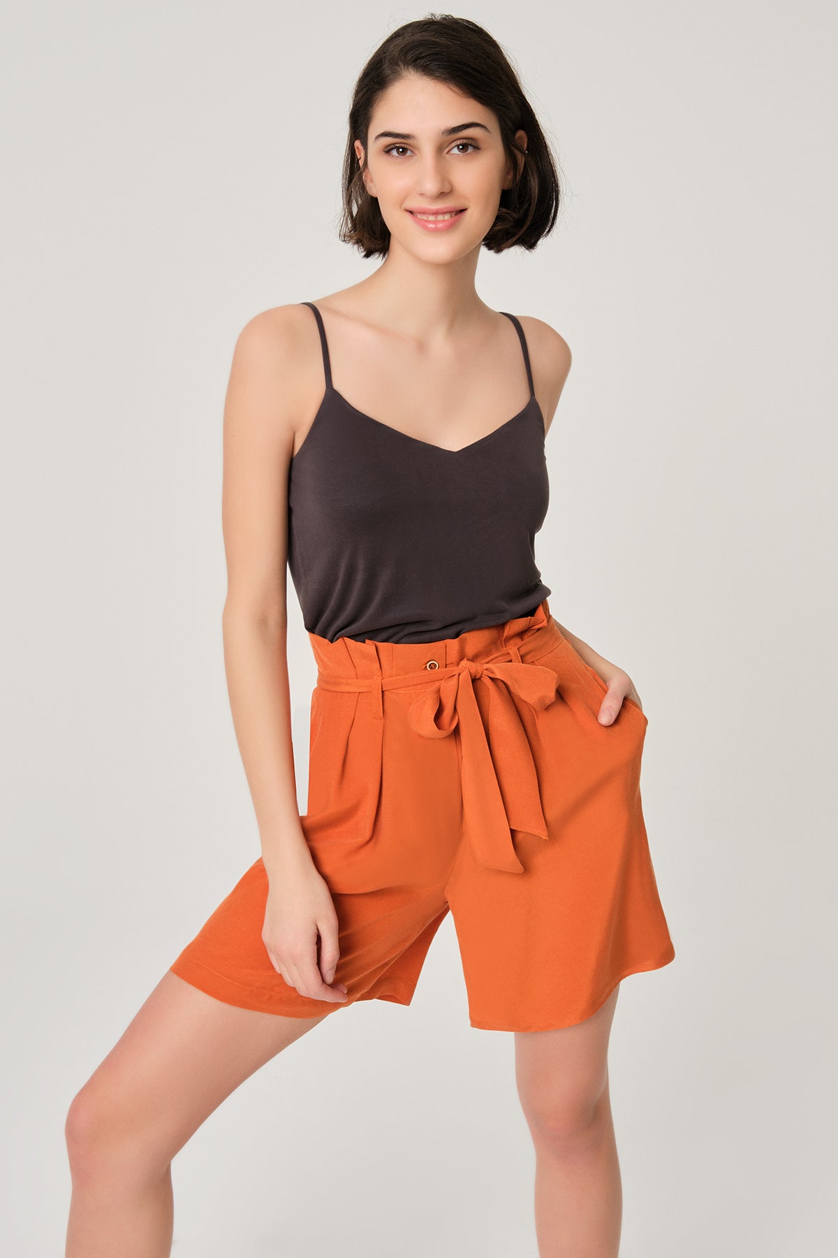 TERRACOTTA ONE PIECE TOP- ONE PIECE BOTTOM