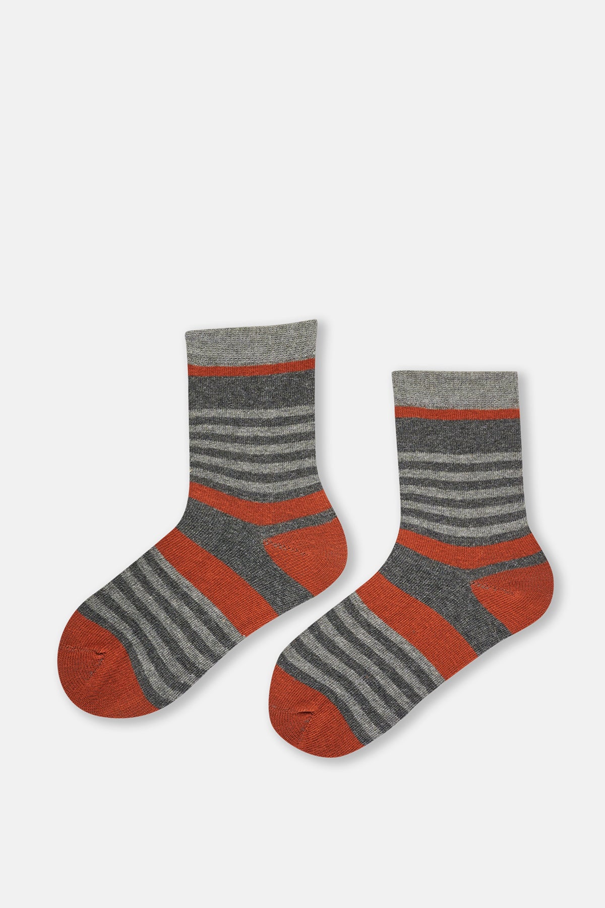 GREY MELANGE - CINNAMON SOCKS