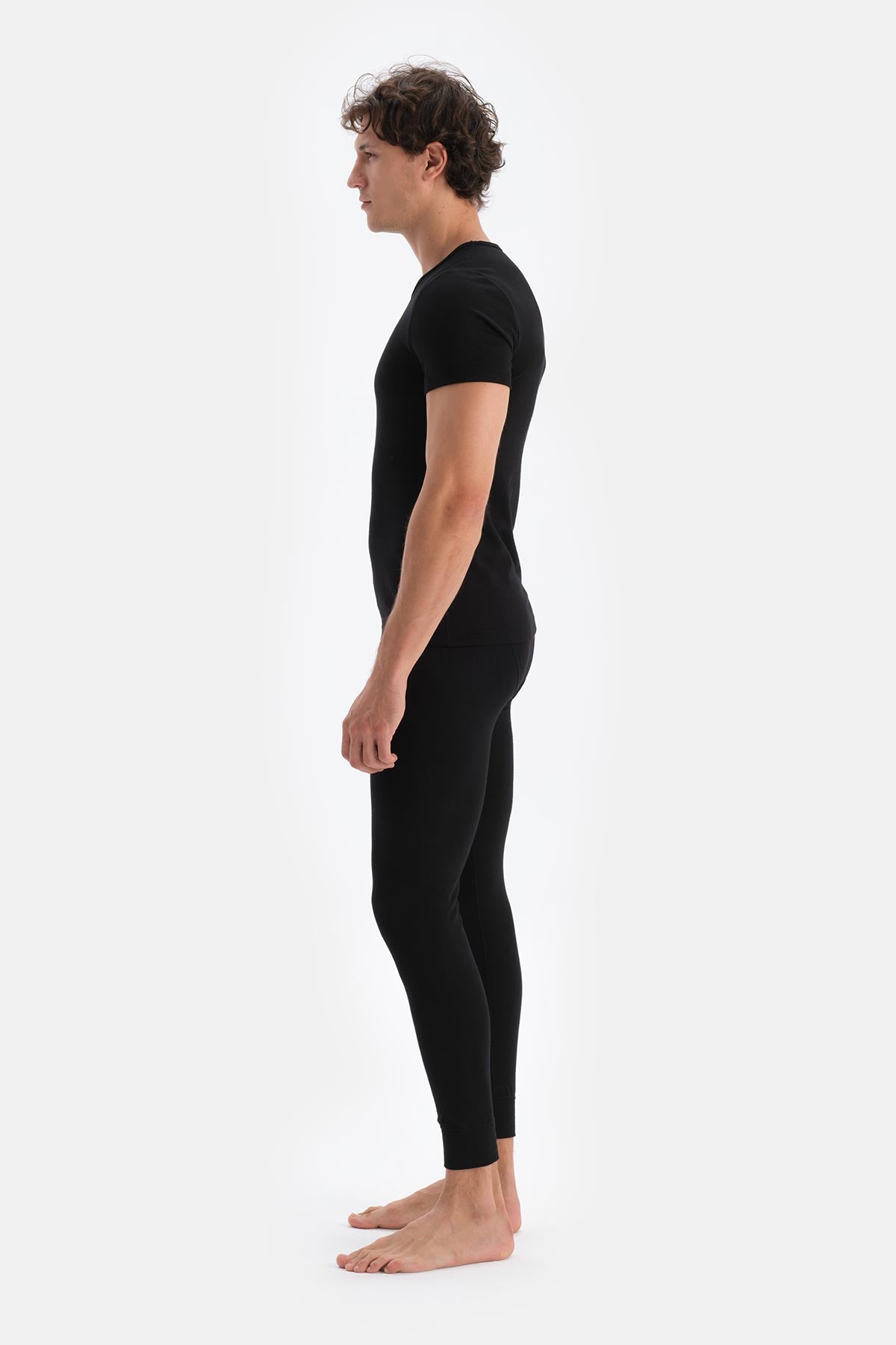 BLACK THERMAL UNDERWEAR