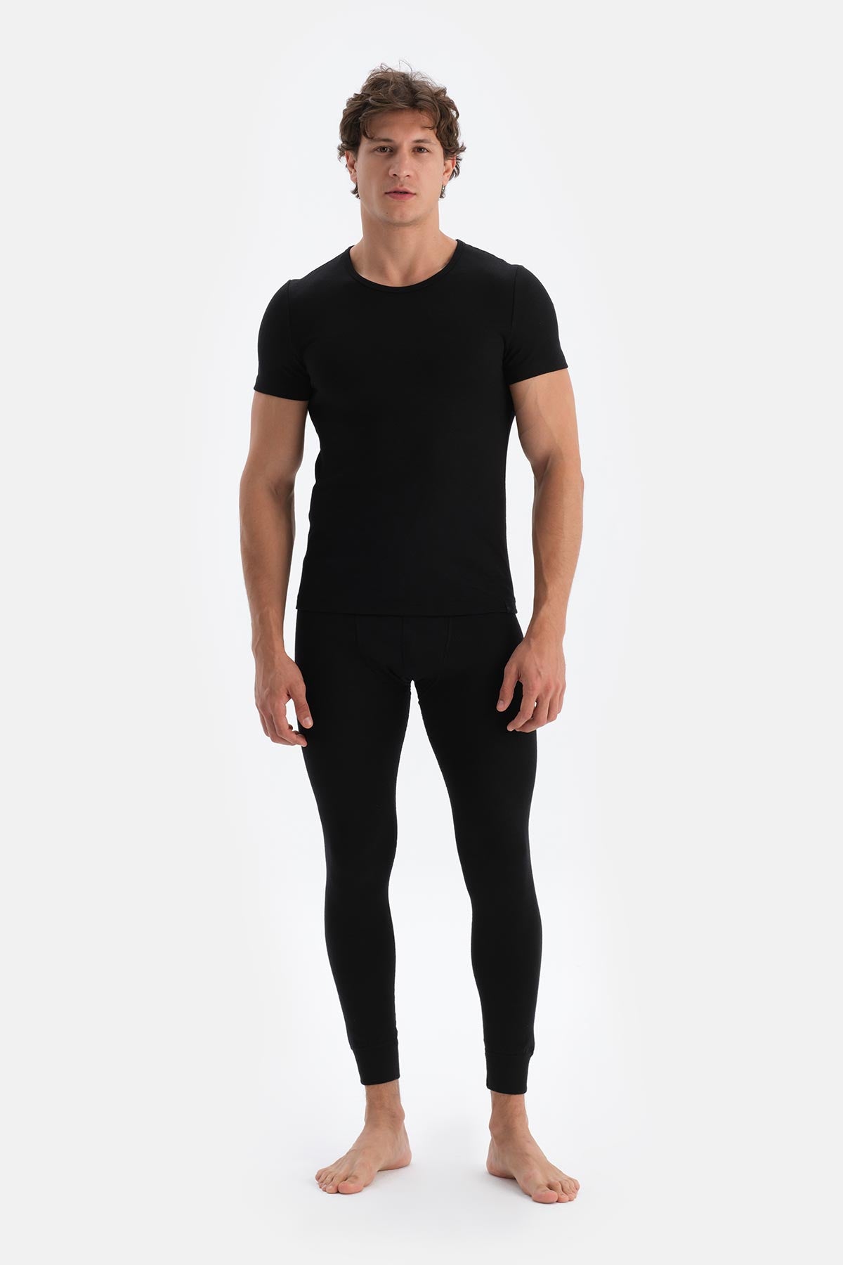 BLACK THERMAL UNDERWEAR