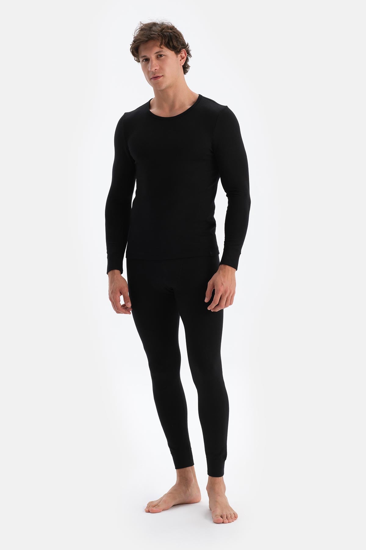 BLACK THERMAL UNDERWEAR