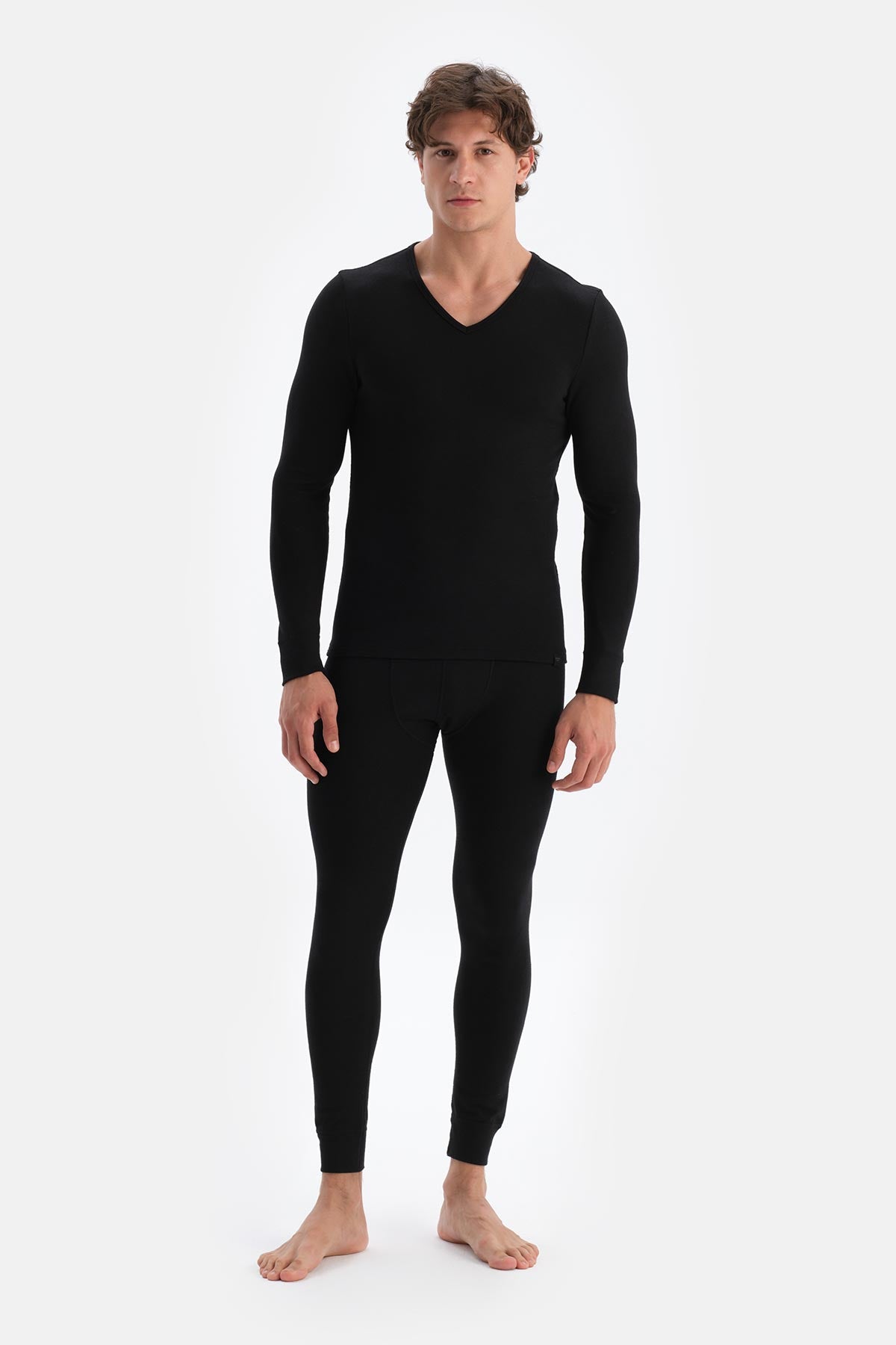 BLACK THERMAL UNDERWEAR