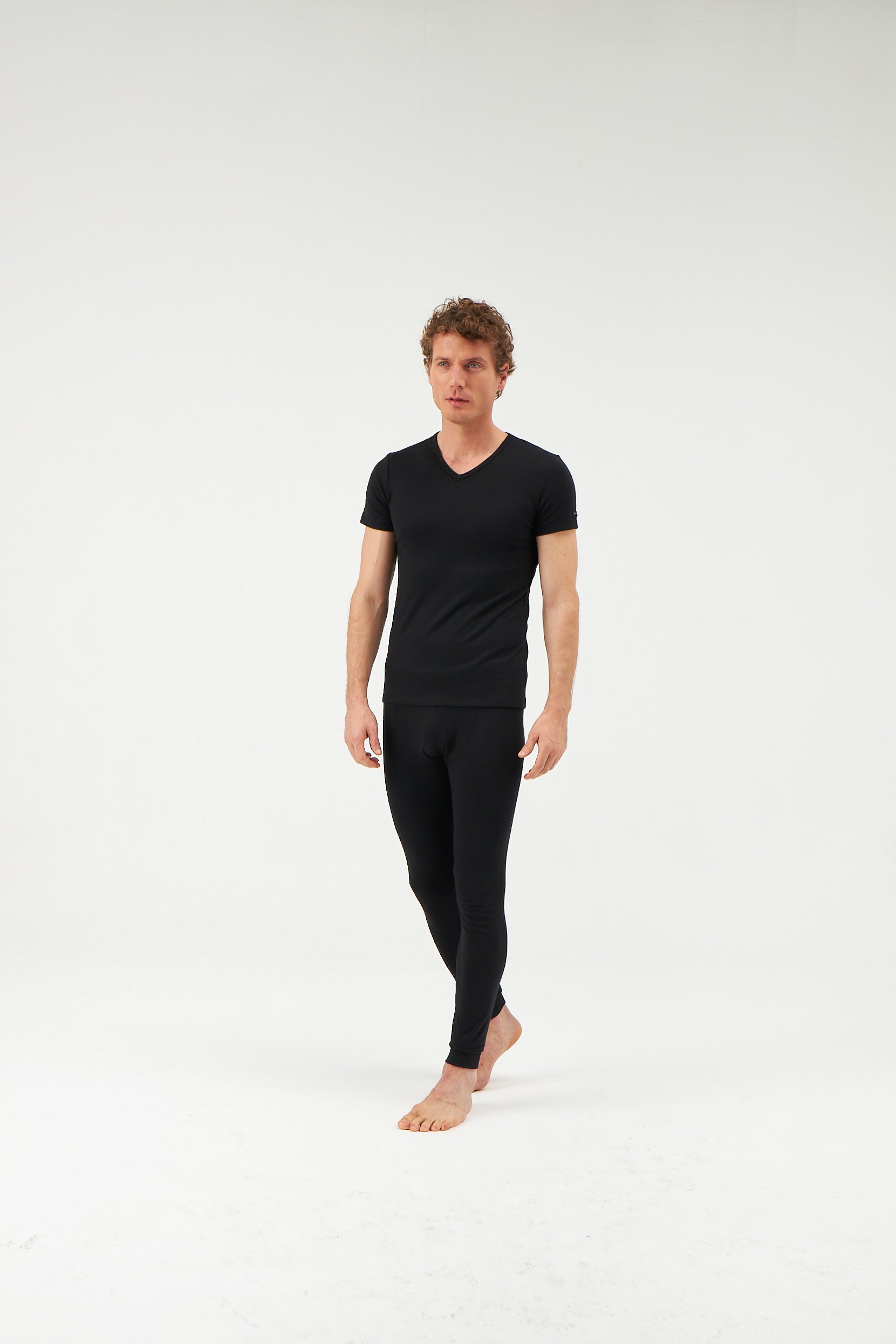 BLACK THERMAL UNDERWEAR