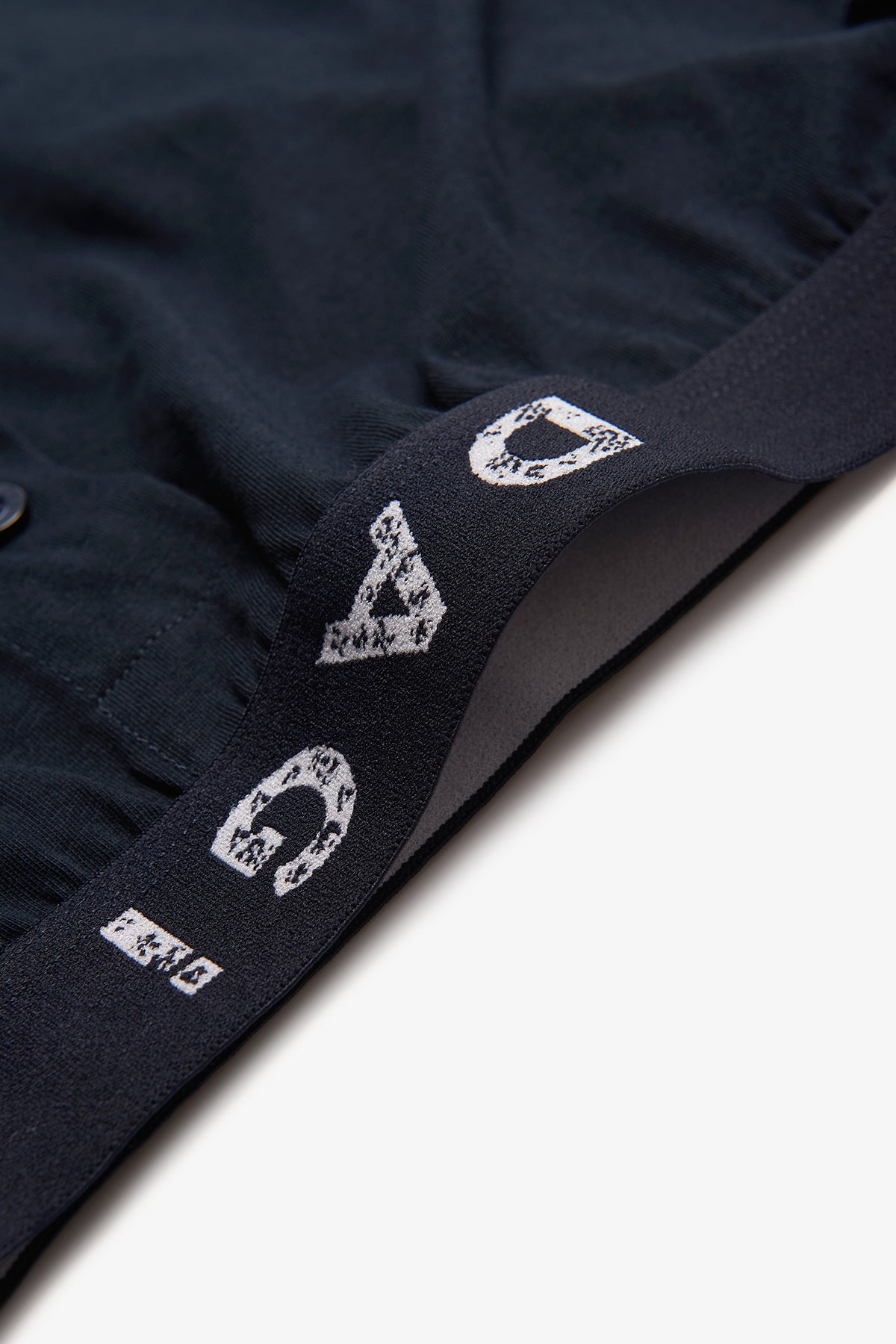 Lacivert Baskılı Pamuklu Boxer