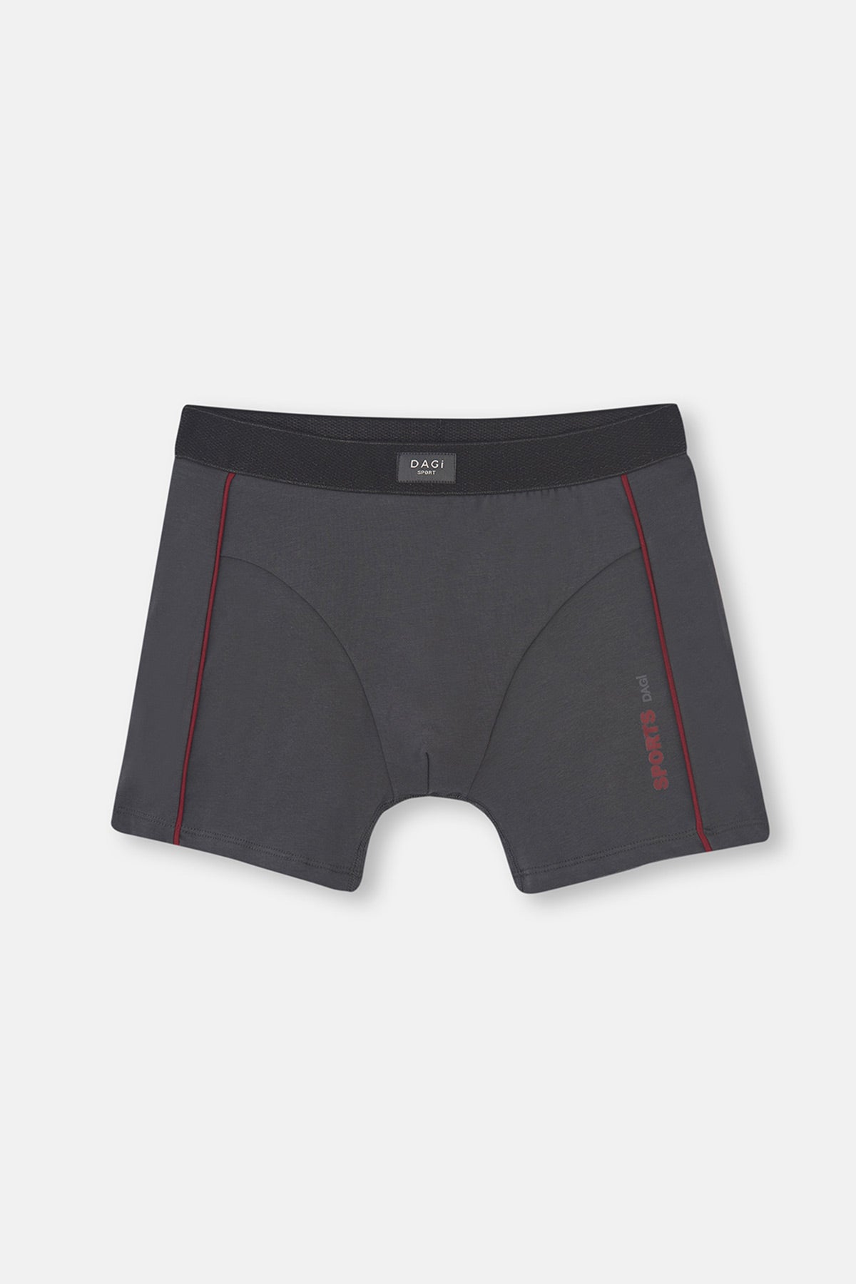 Antrasit Spor Pamuklu Boxer