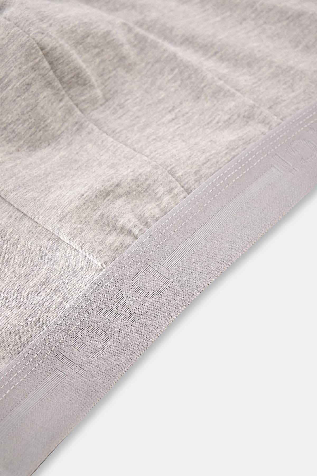 NAVY - GREY MELANGE BOXER