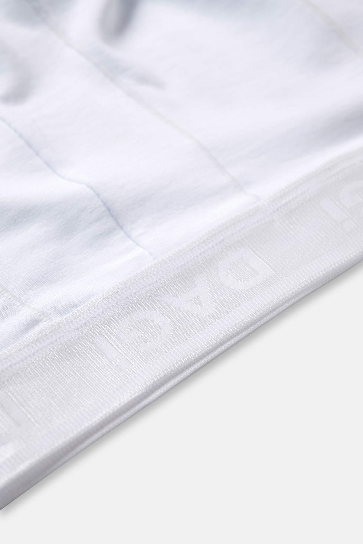 Beyaz Basic Modal 3'lü Boxer