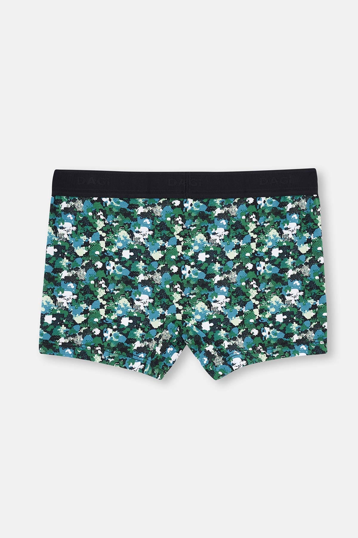 Siyah - Yeşil Compact Yapboz Boxer