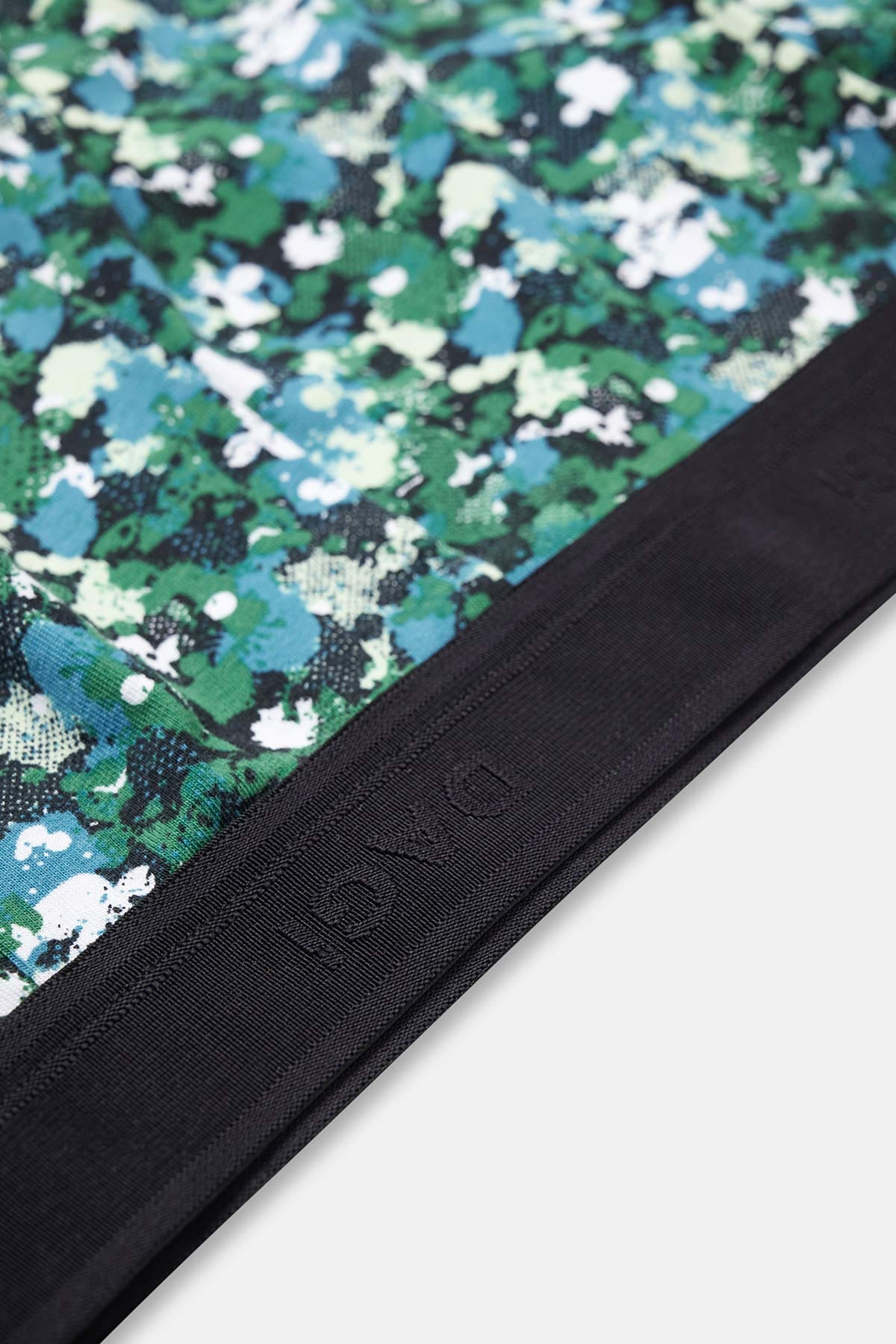 Siyah - Yeşil Compact Yapboz Boxer