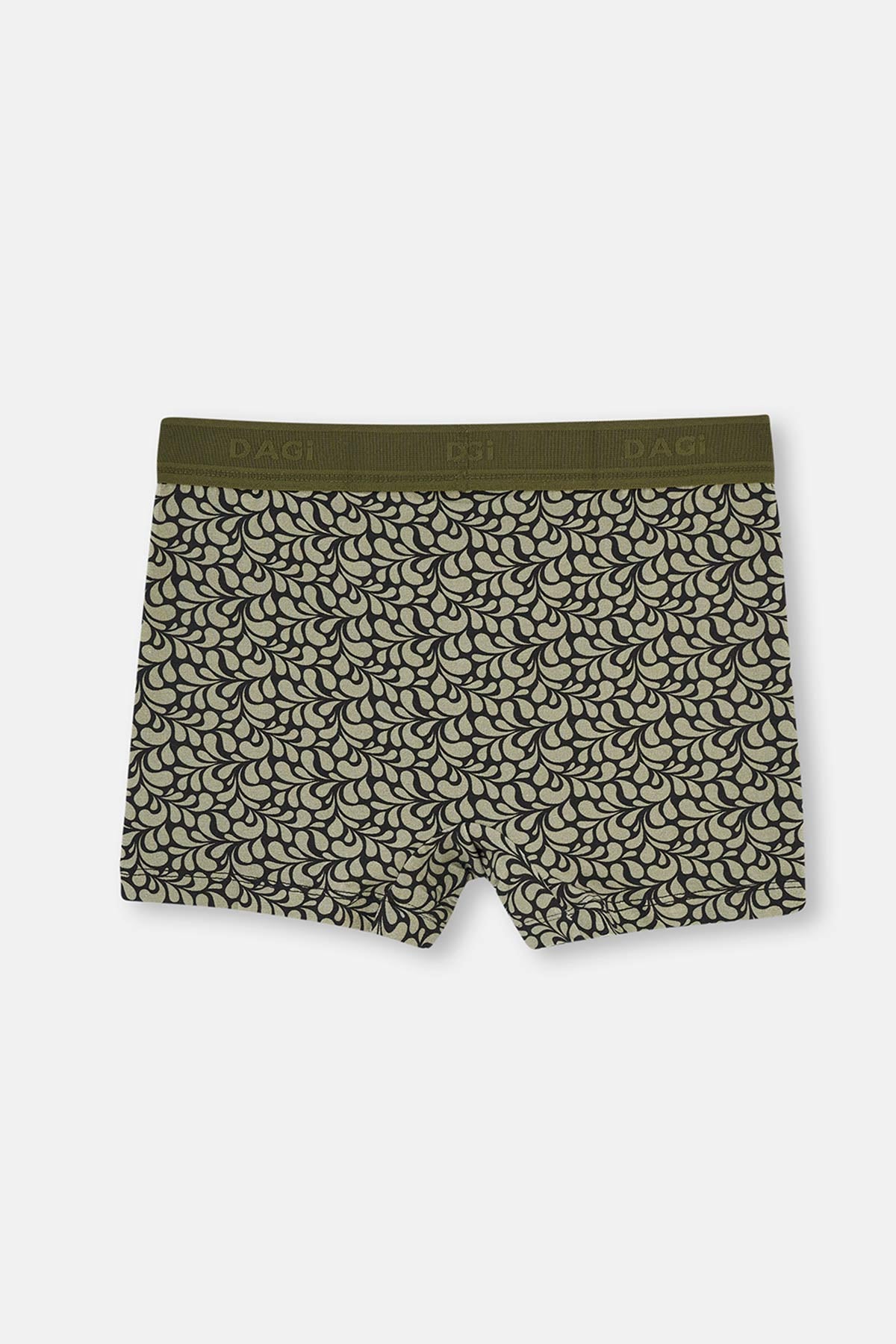 Haki Erkek Compact Desenli Boxer