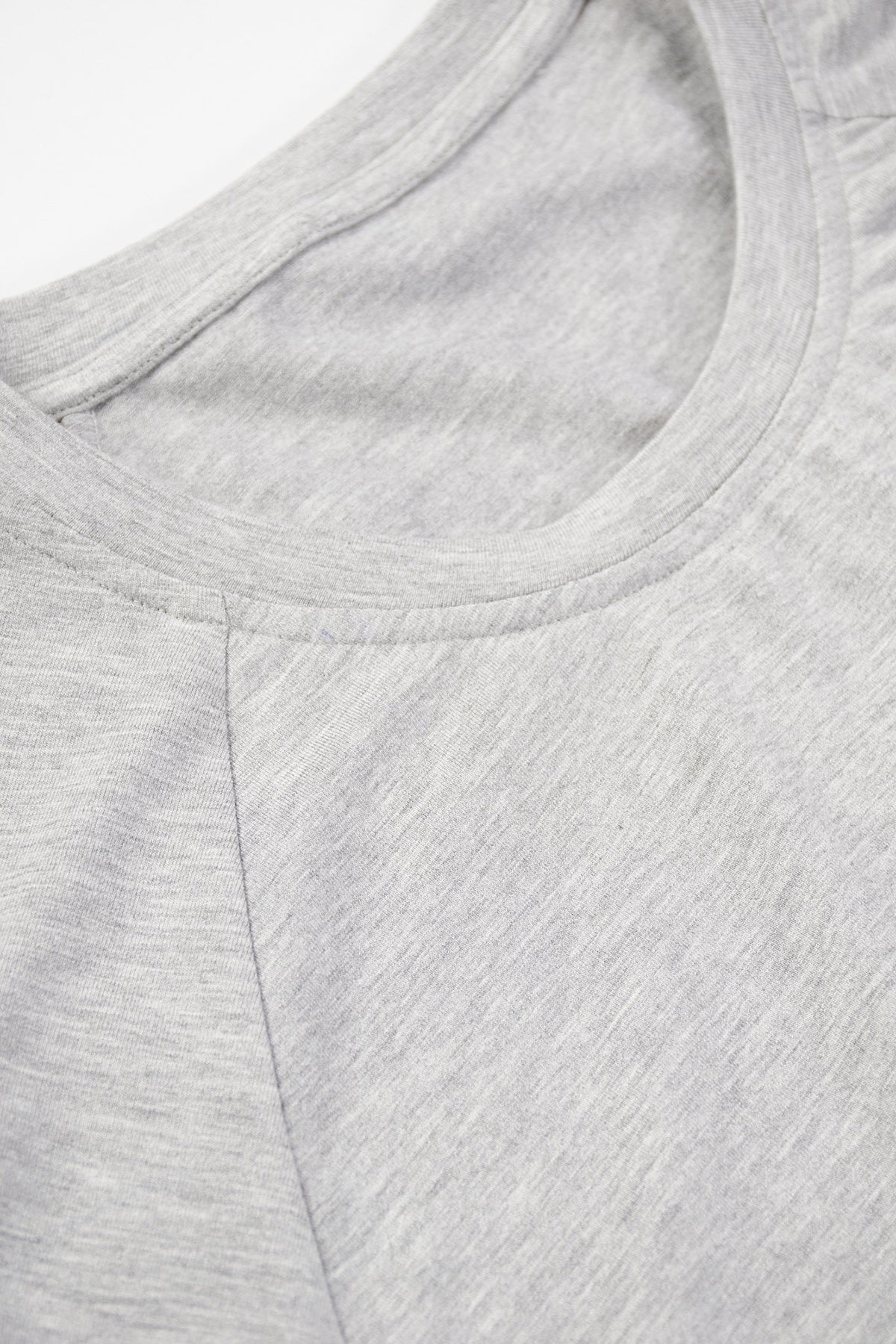 GREY MELANGE ONE PIECE TOP- ONE PIECE BOTTOM