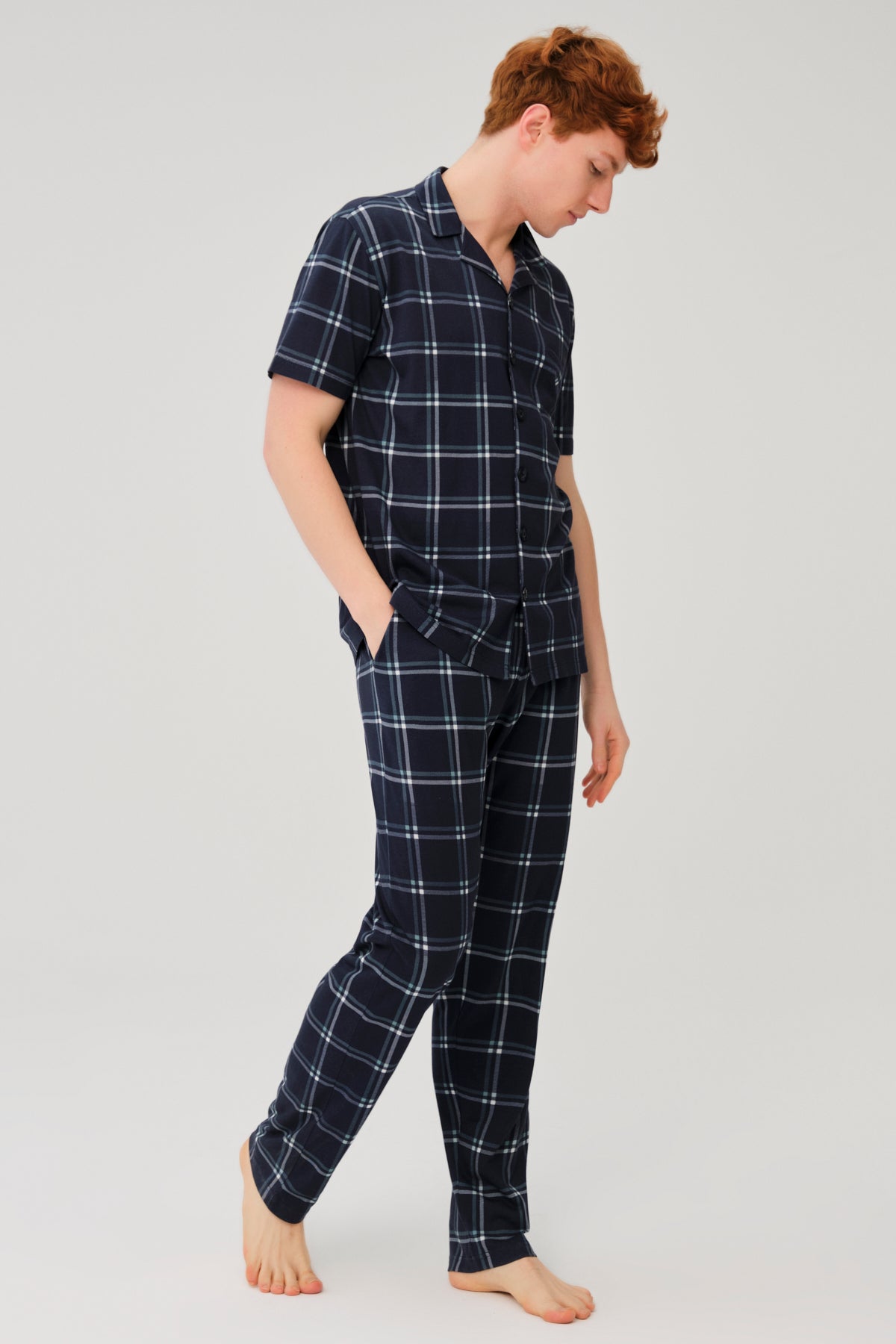 NAVY PYJAMA SET