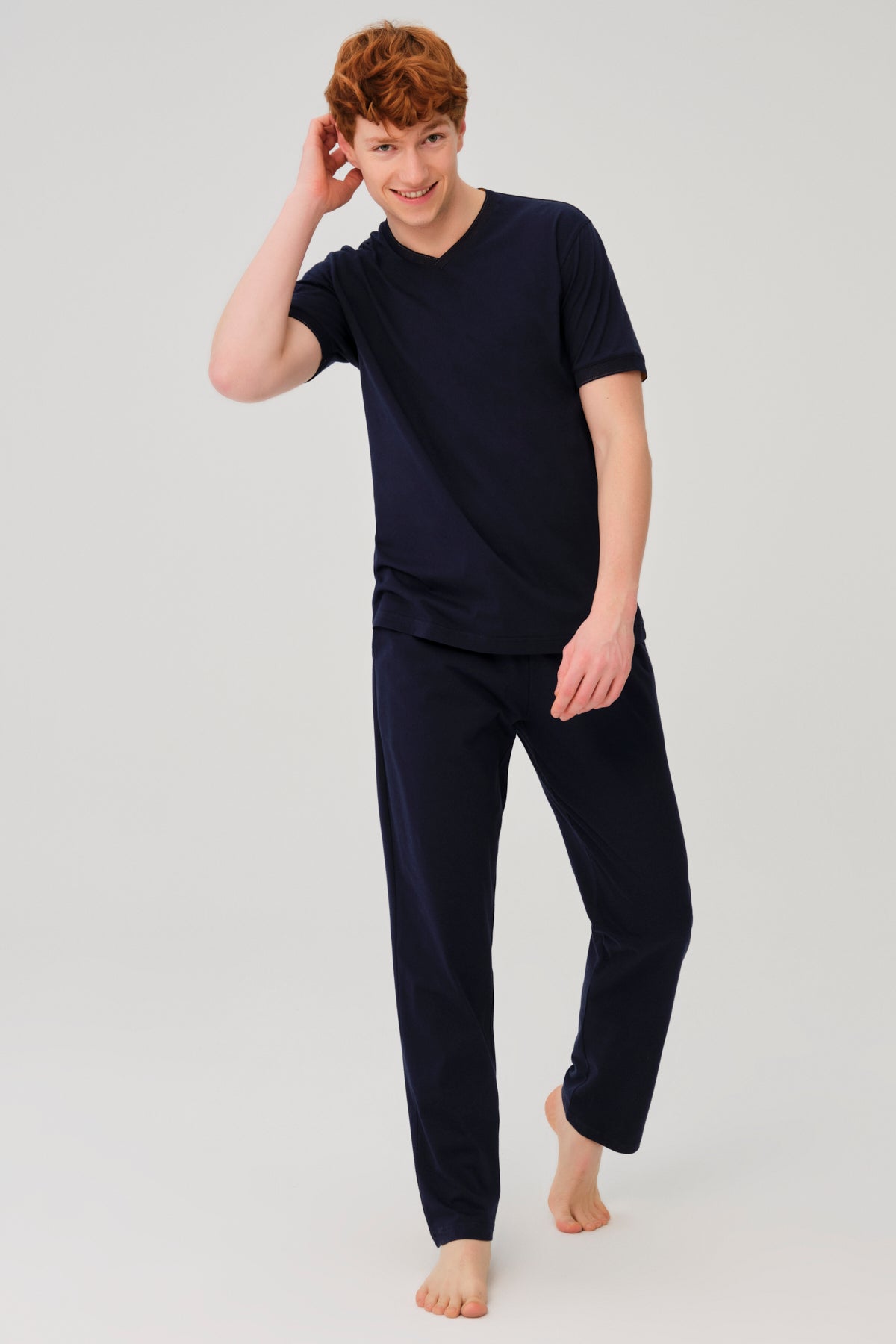 NAVY PYJAMA SET