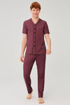 BORDEAUX PYJAMA SET