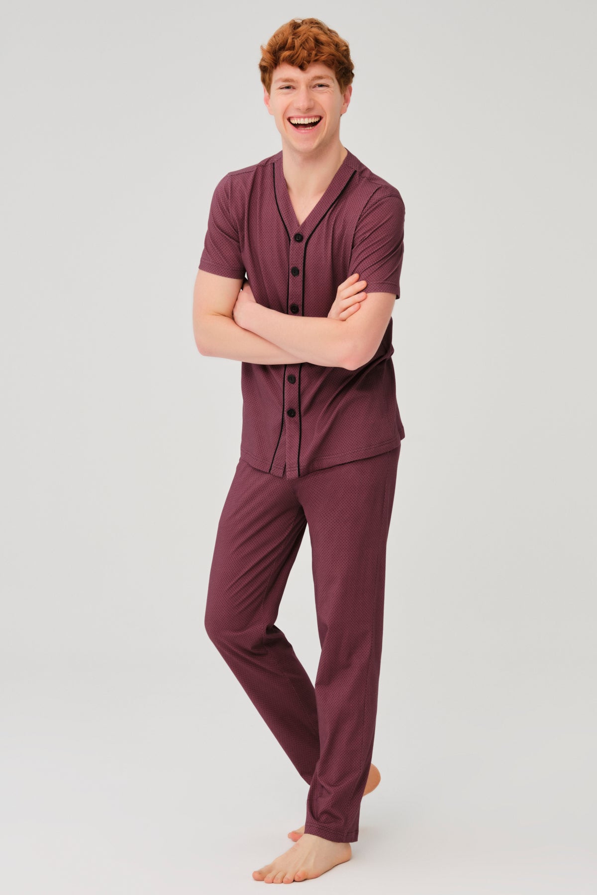 BORDEAUX PYJAMA SET