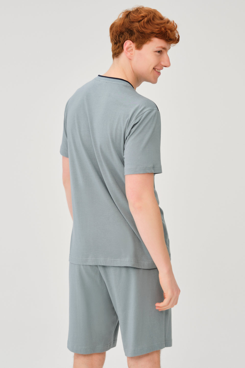 NILE GREEN SHORTS SET