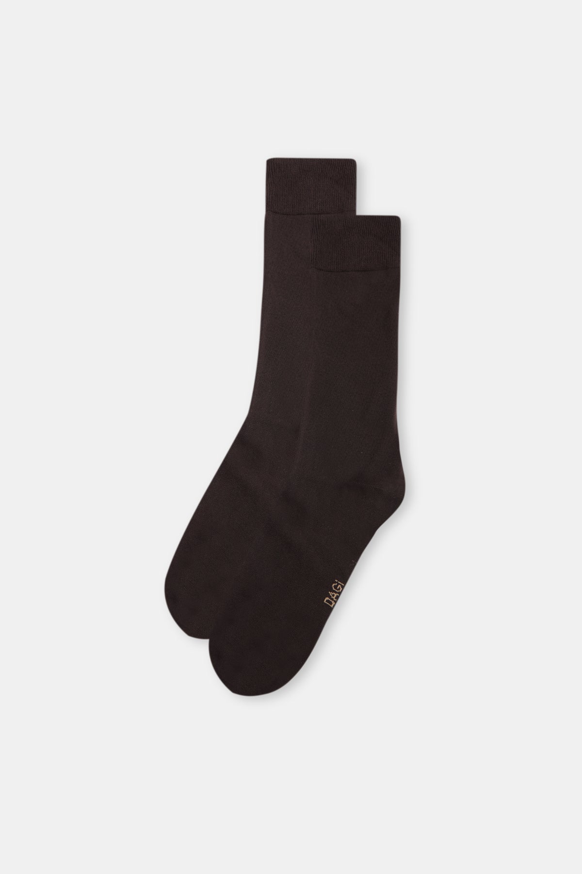 Kahve 2'Li Pamuk Erkek Çorap