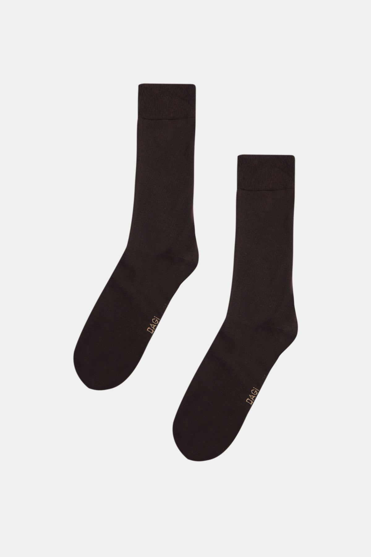 Kahve 2'Li Pamuk Erkek Çorap