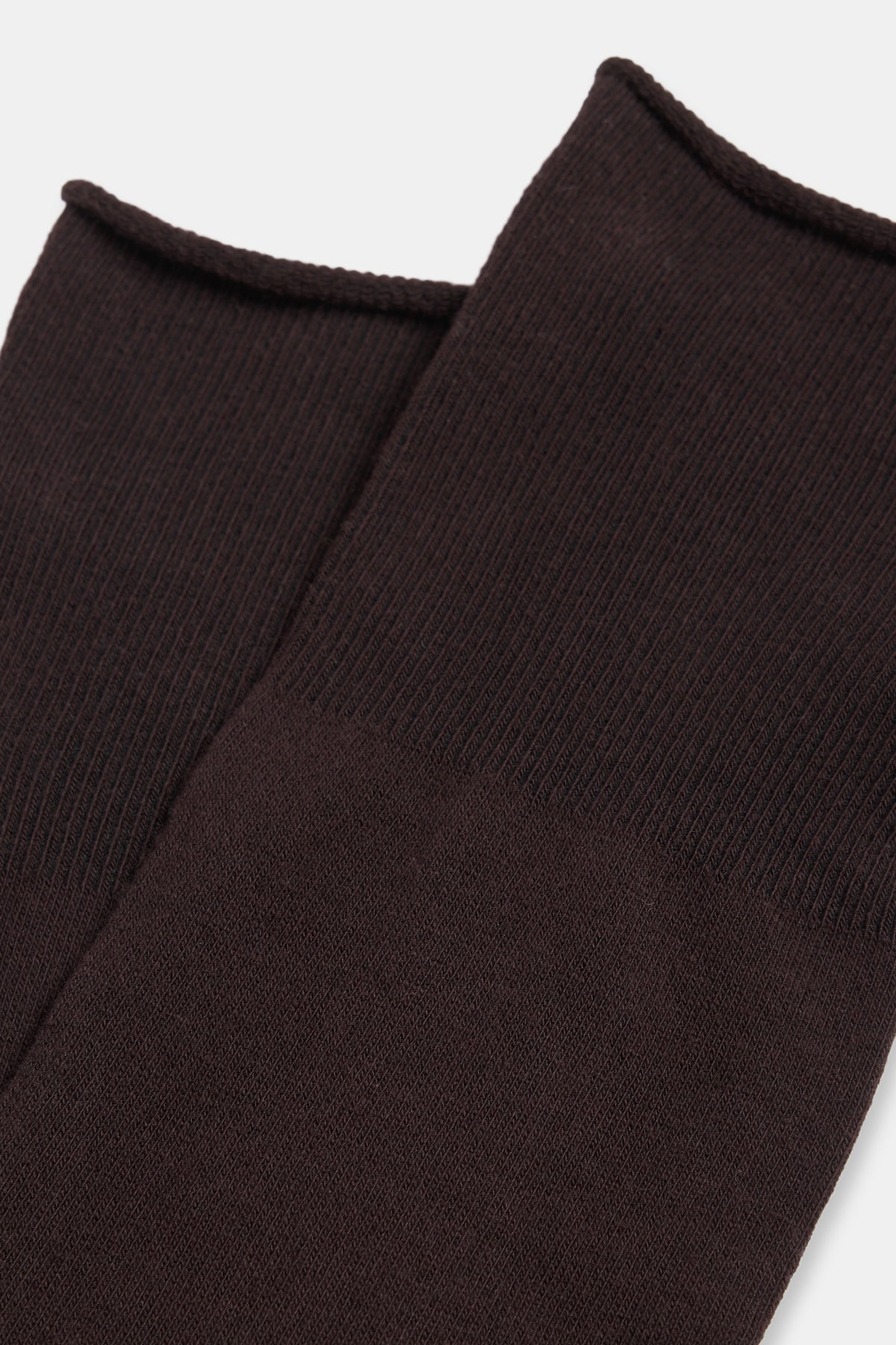 Kahve Erkek Lastiksiz Çorap