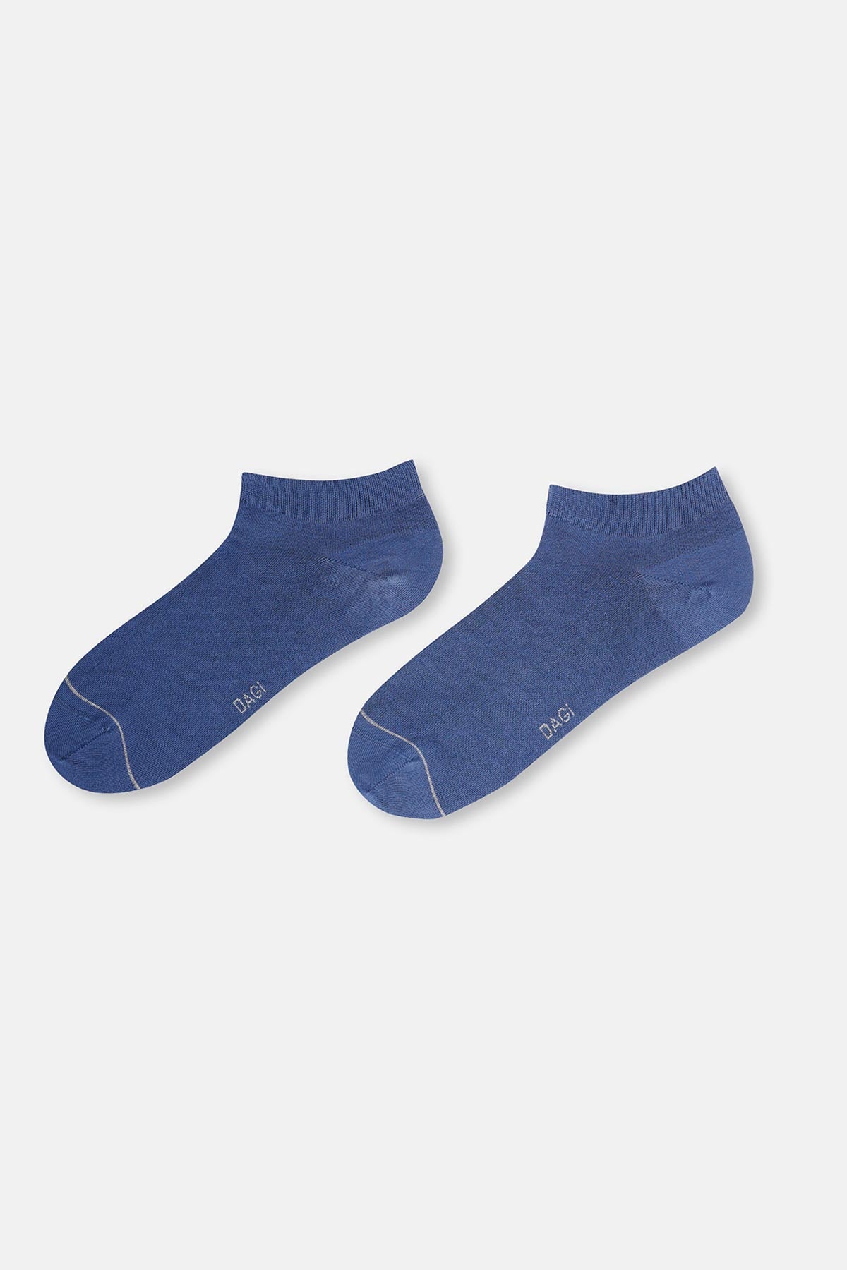 Koyu Indigo Erkek Bambu 2'li Patik Çorap