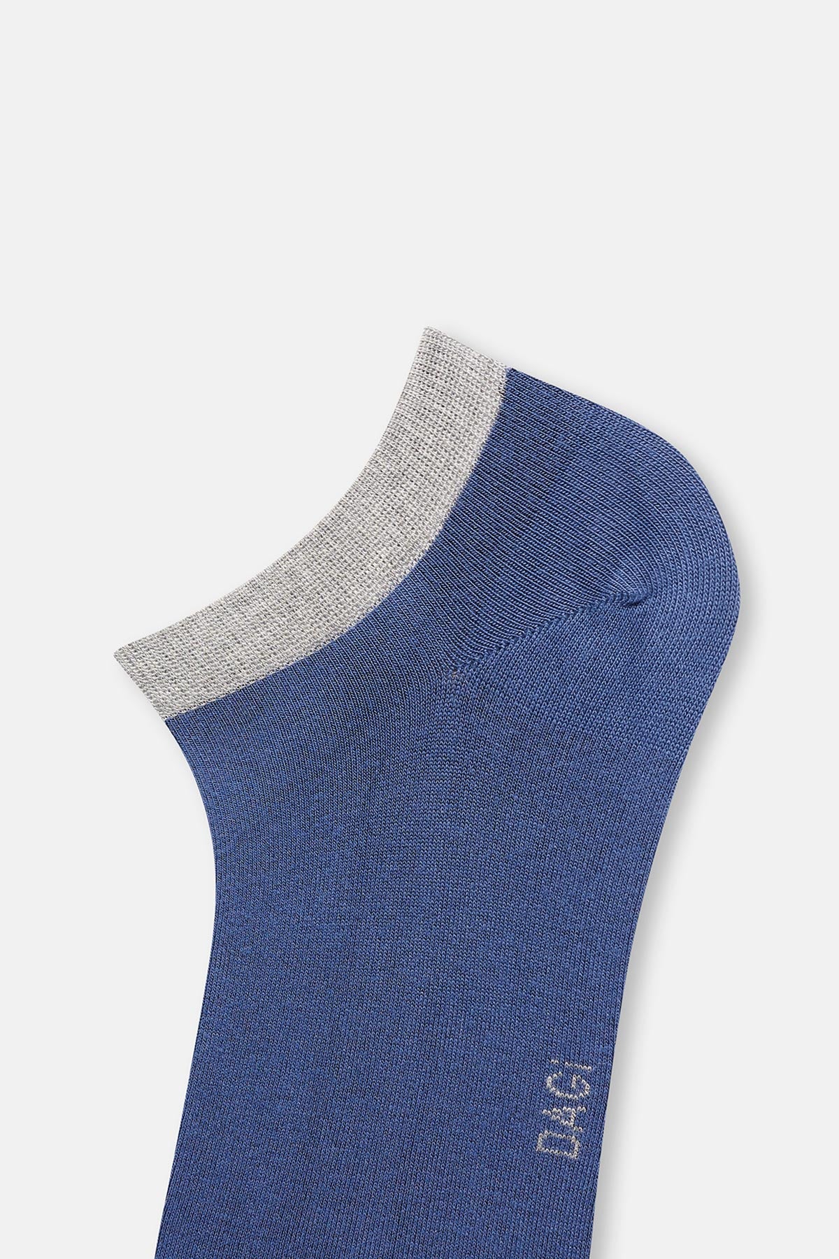 Koyu Indigo Erkek Bambu 2'li Patik Çorap